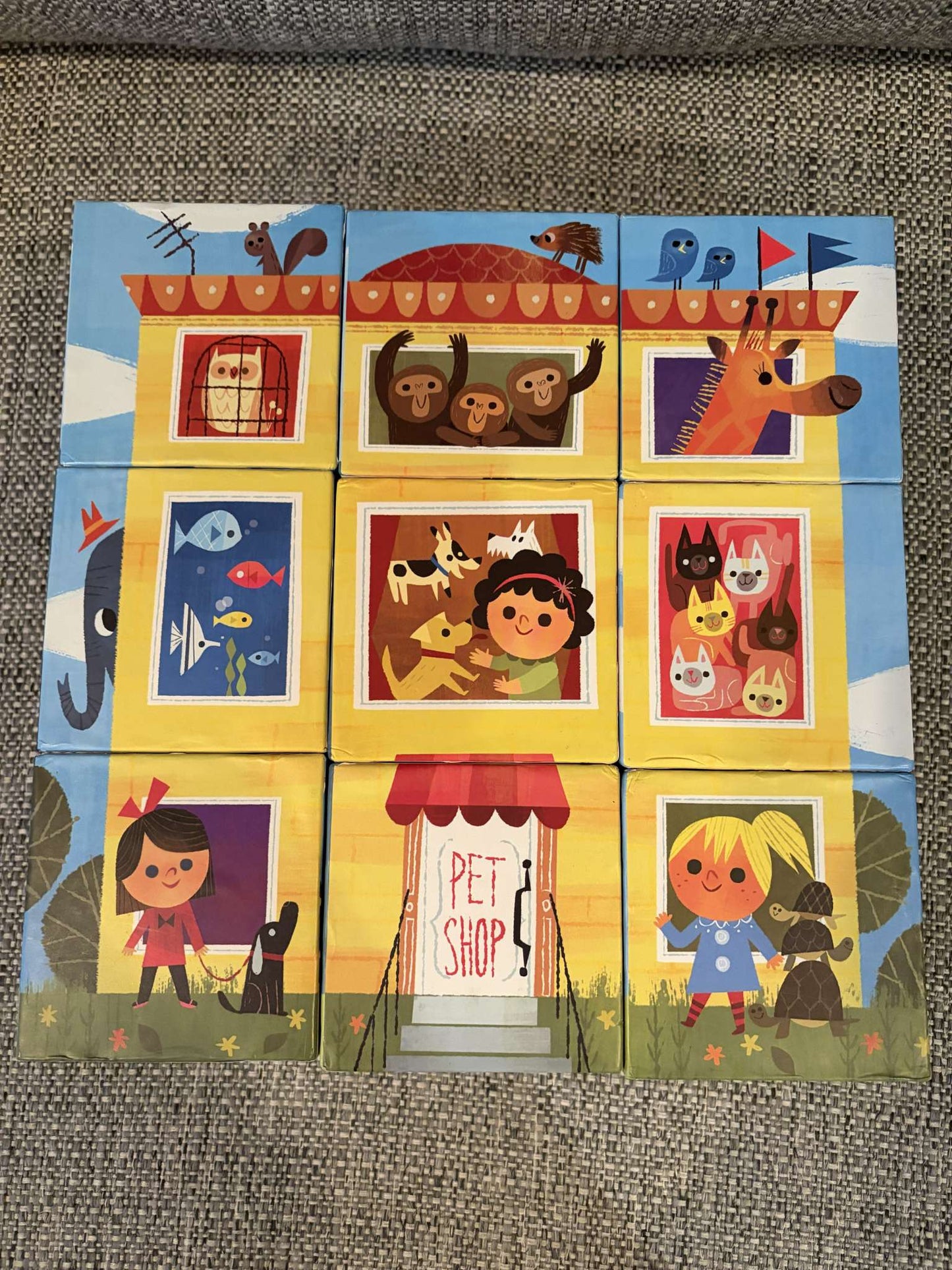 Princess 9-Cube Block Puzzle
