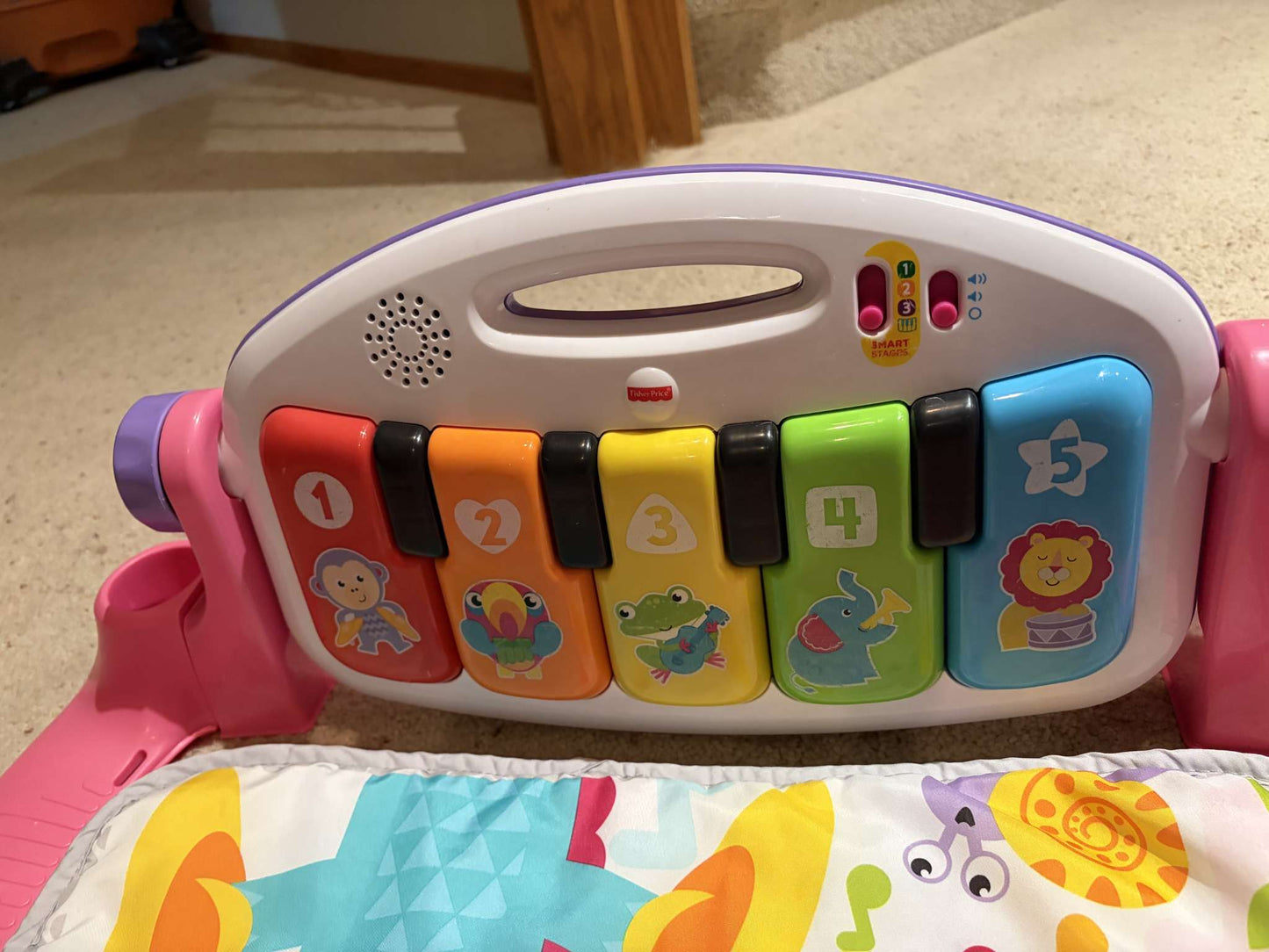 Fisher-Price Deluxe Kick & Play Piano Gym