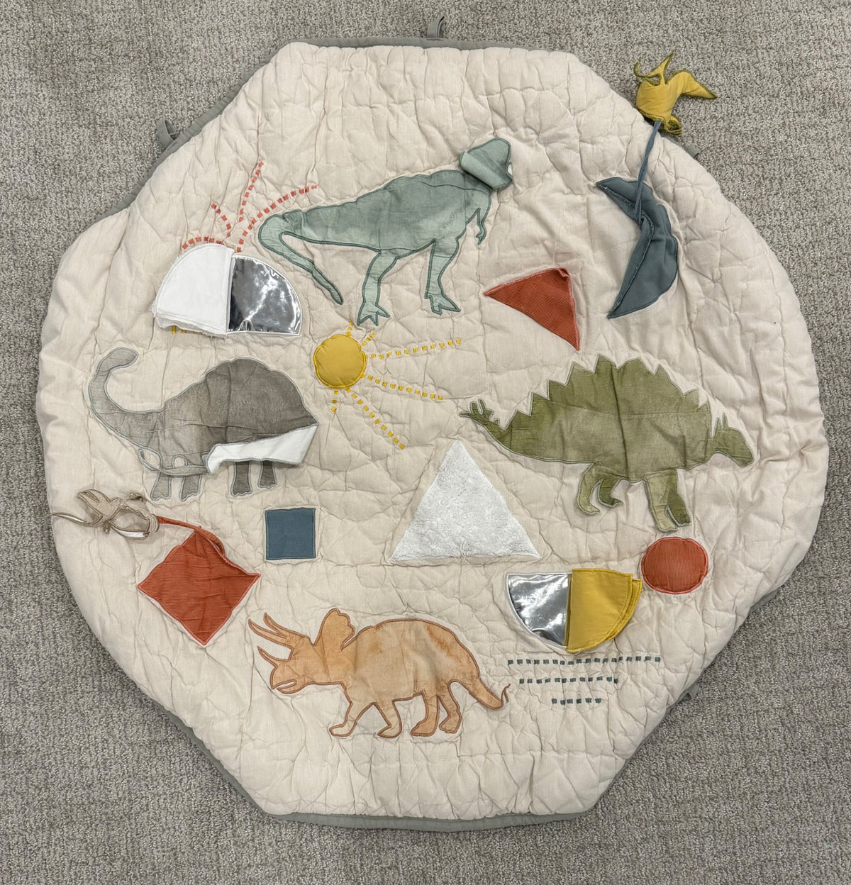 Crate and Barrel Playmat in Dino Buddies