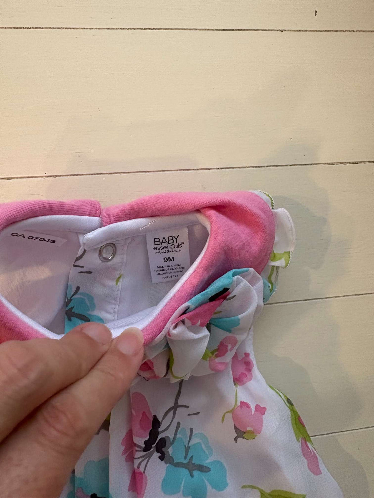 Floral Romper, Kids 9 Month (6-9M)