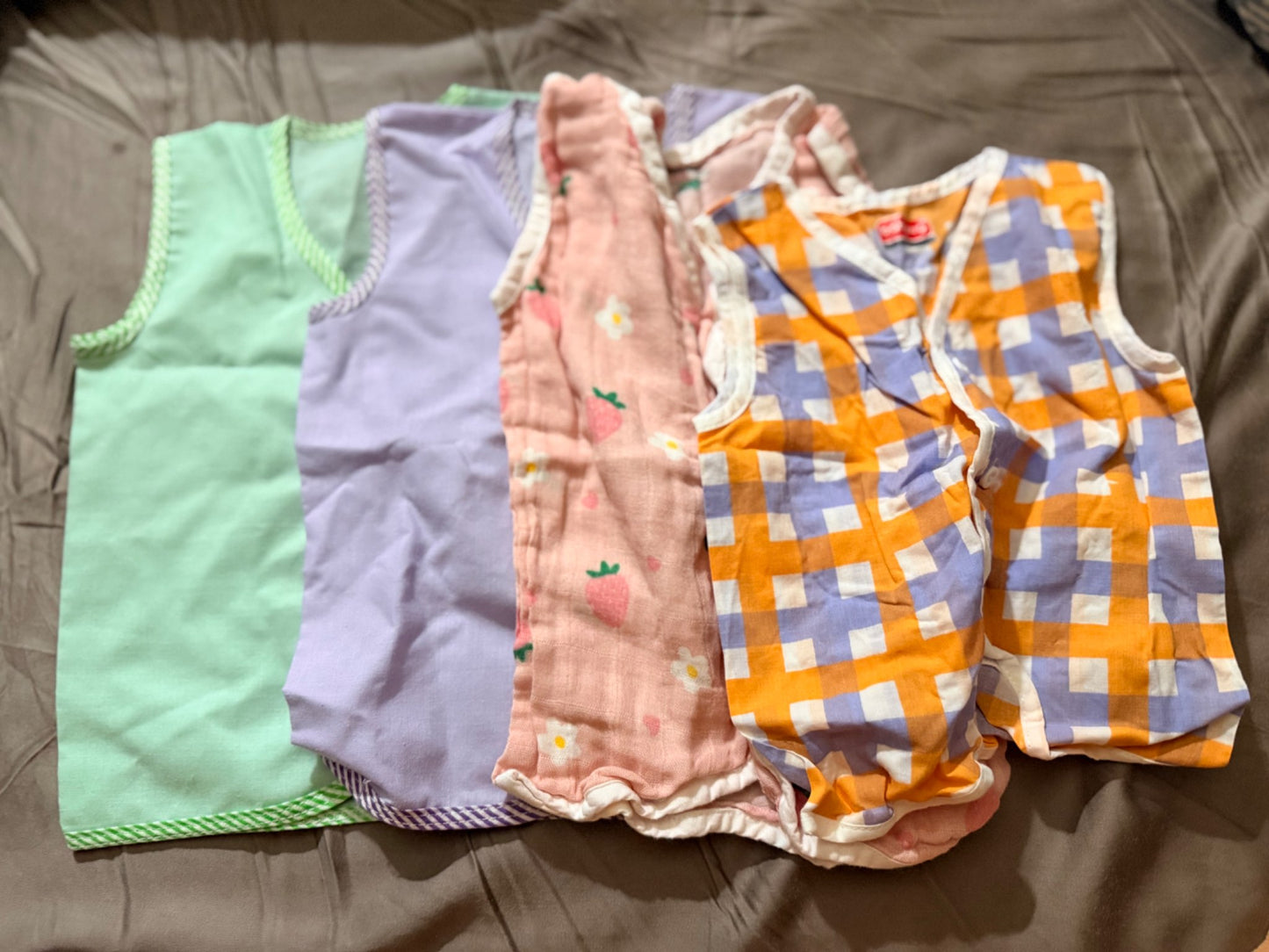 Cotton sleeveless shirt , Kids 6 Month (3-6M)