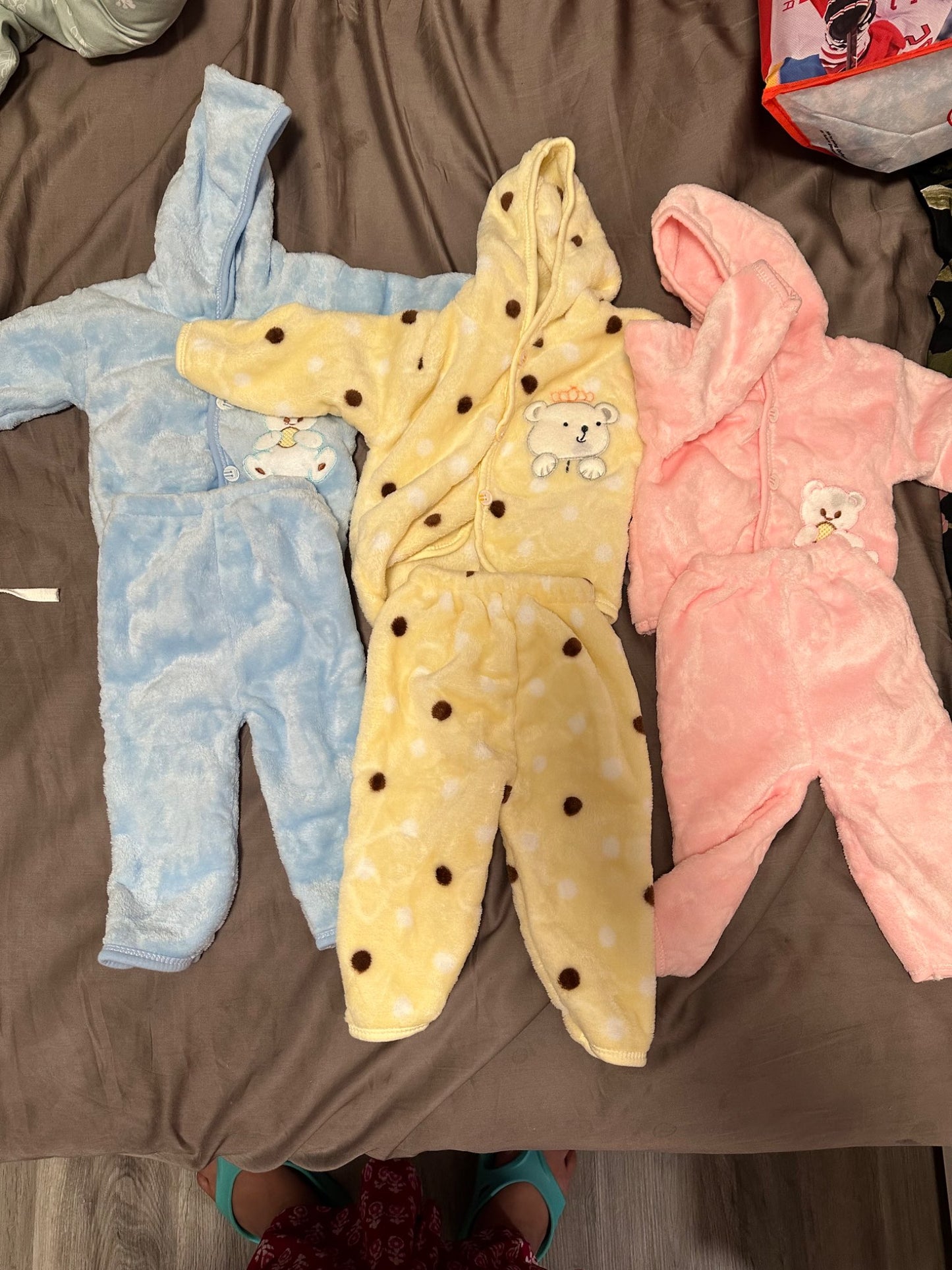 Baby fleece outfit , Kids 3 Month (0-3M)