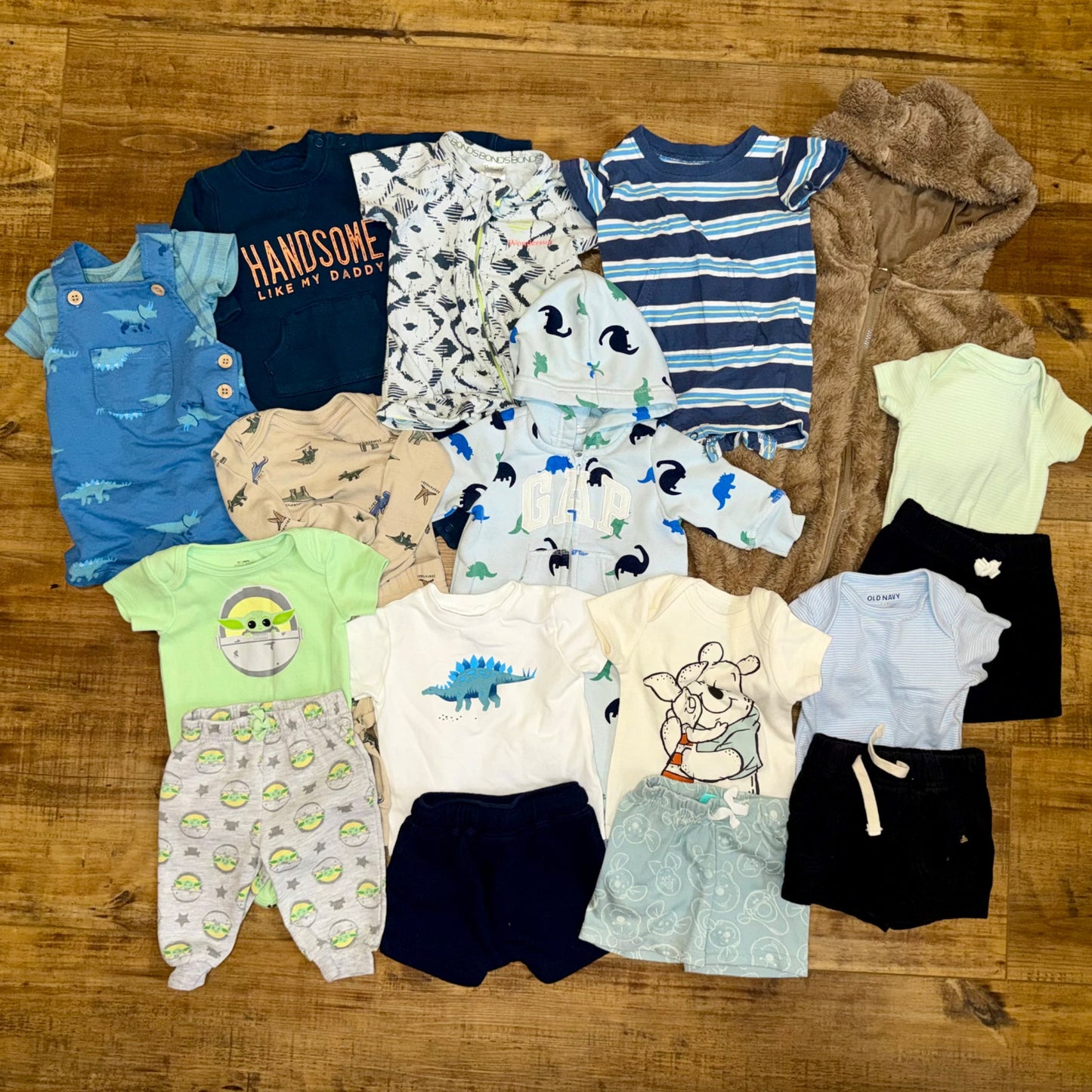 0-3M Outfit Bundle, Kids 3 Month (0-3M)