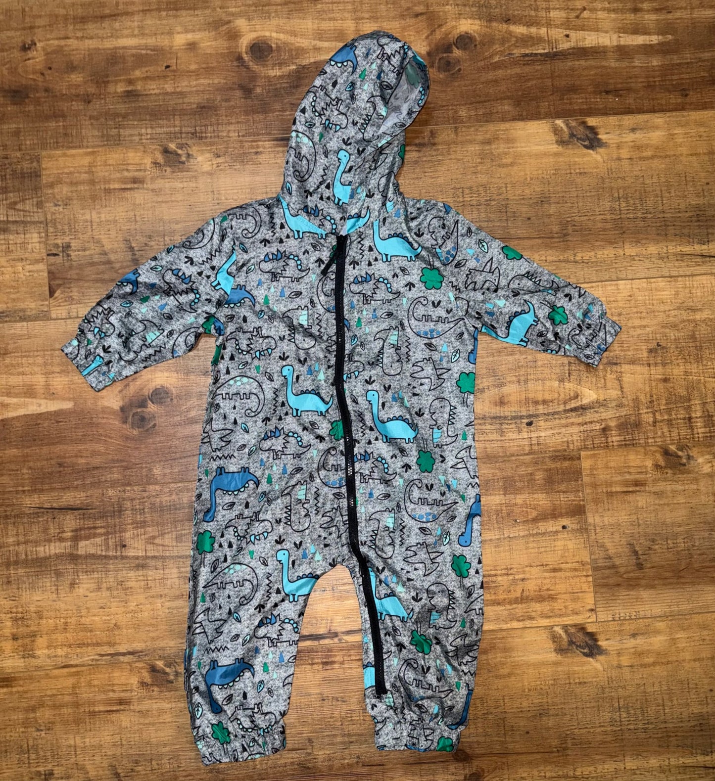 2T Dinosaur Rain Suit, Kids 2T