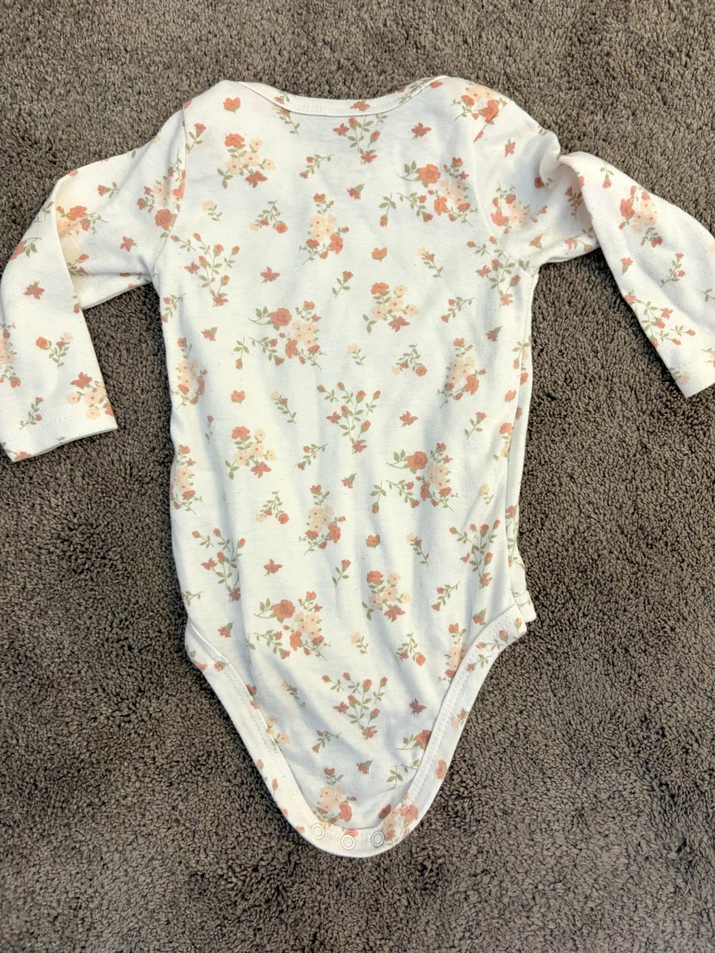 Shabby Chic Corduroy Dress and shirt matching set (6-9 months)