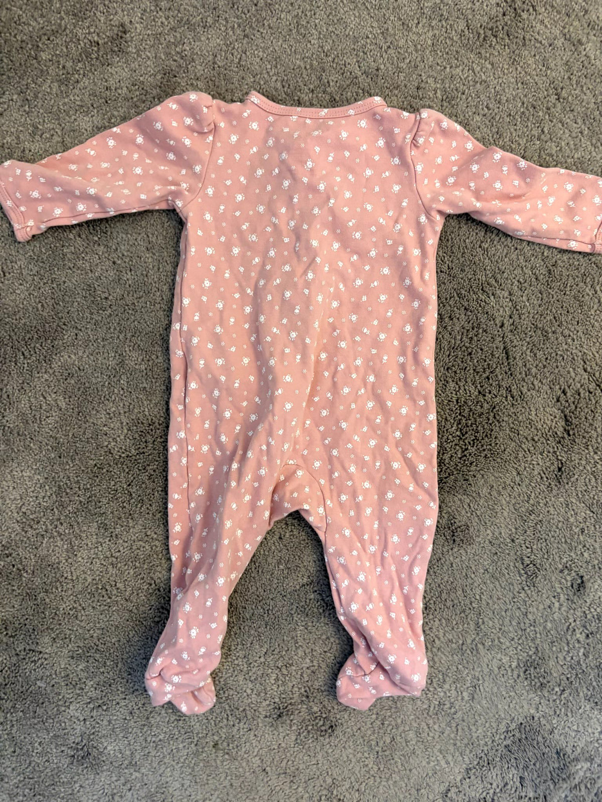 Carter's "Little Sister" sleep with two-way zip (3-6 month), Kids 6 Month (3-6M)