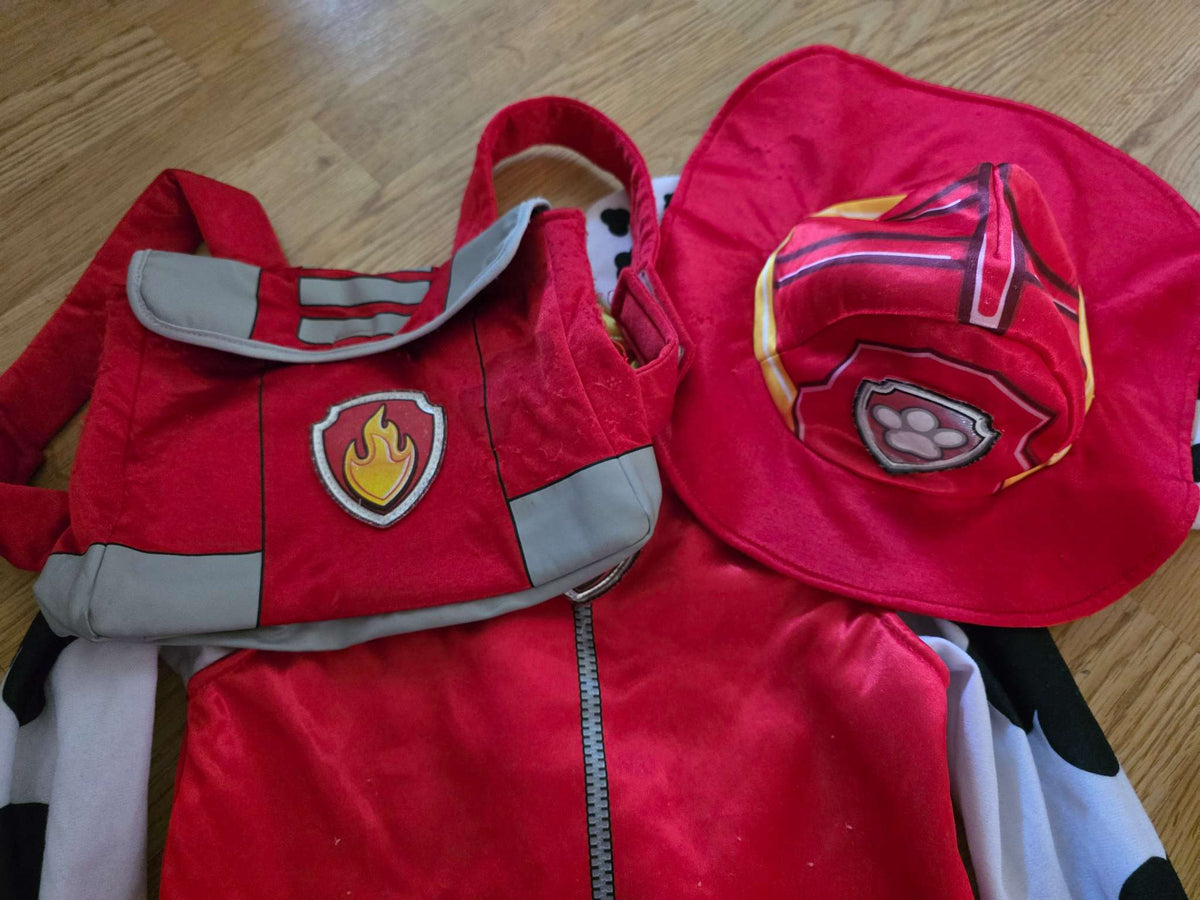 Paw Patrol Marshall costume sz sm, Kids 5/5T