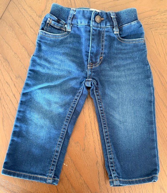 Classic Dark Wash Baby Jeans 👖💙, Kids 18 Month (12-18M)