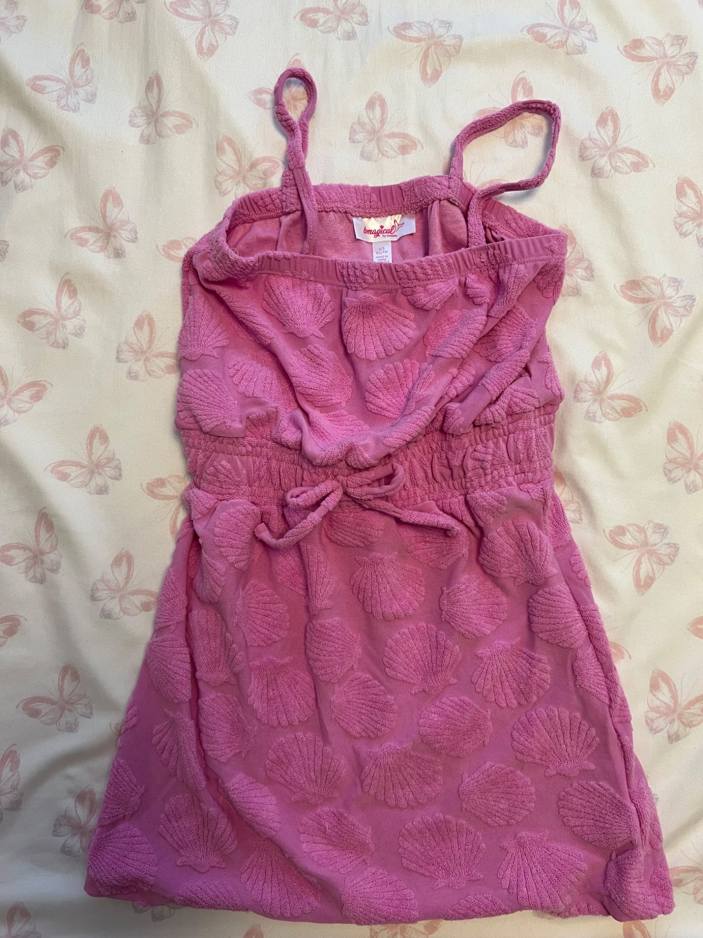 Pink dress/towel , Kids 4/4T