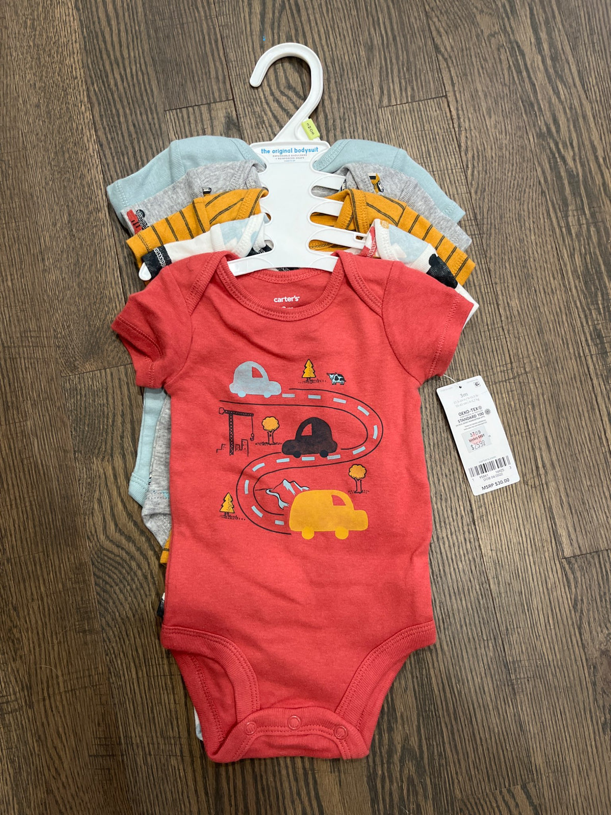 Carter’s 5 pack new 3m onesies, Kids 3 Month (0-3M)