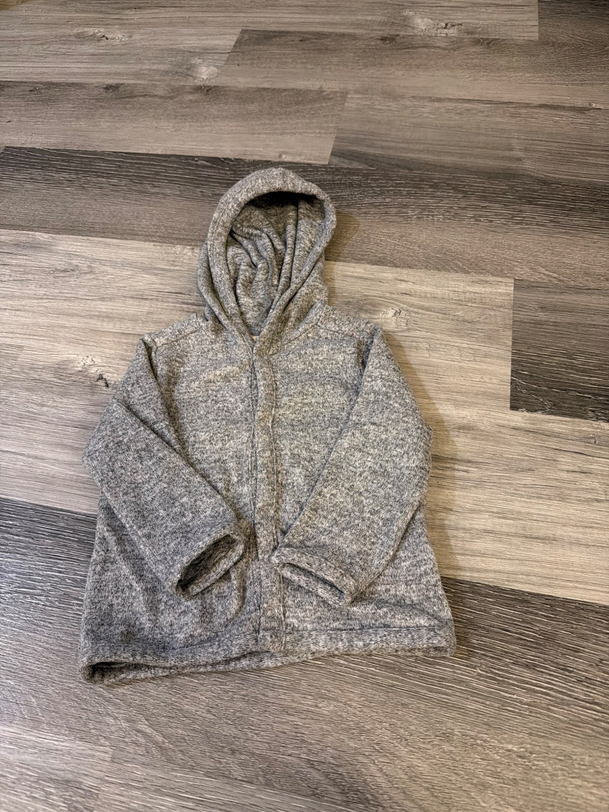 Snap hooded sweater , Kids 6 Month (3-6M)
