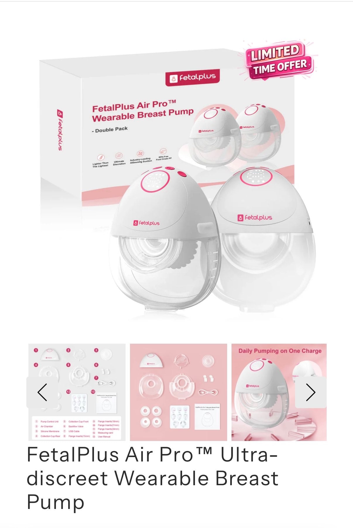 Fetalplus Breast Pump