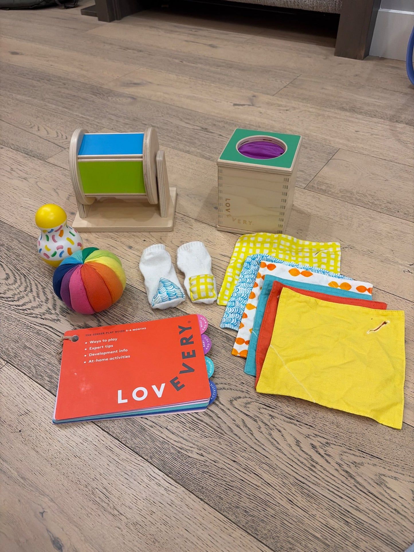 Lovevery Sensor Play Kit 5-6 months