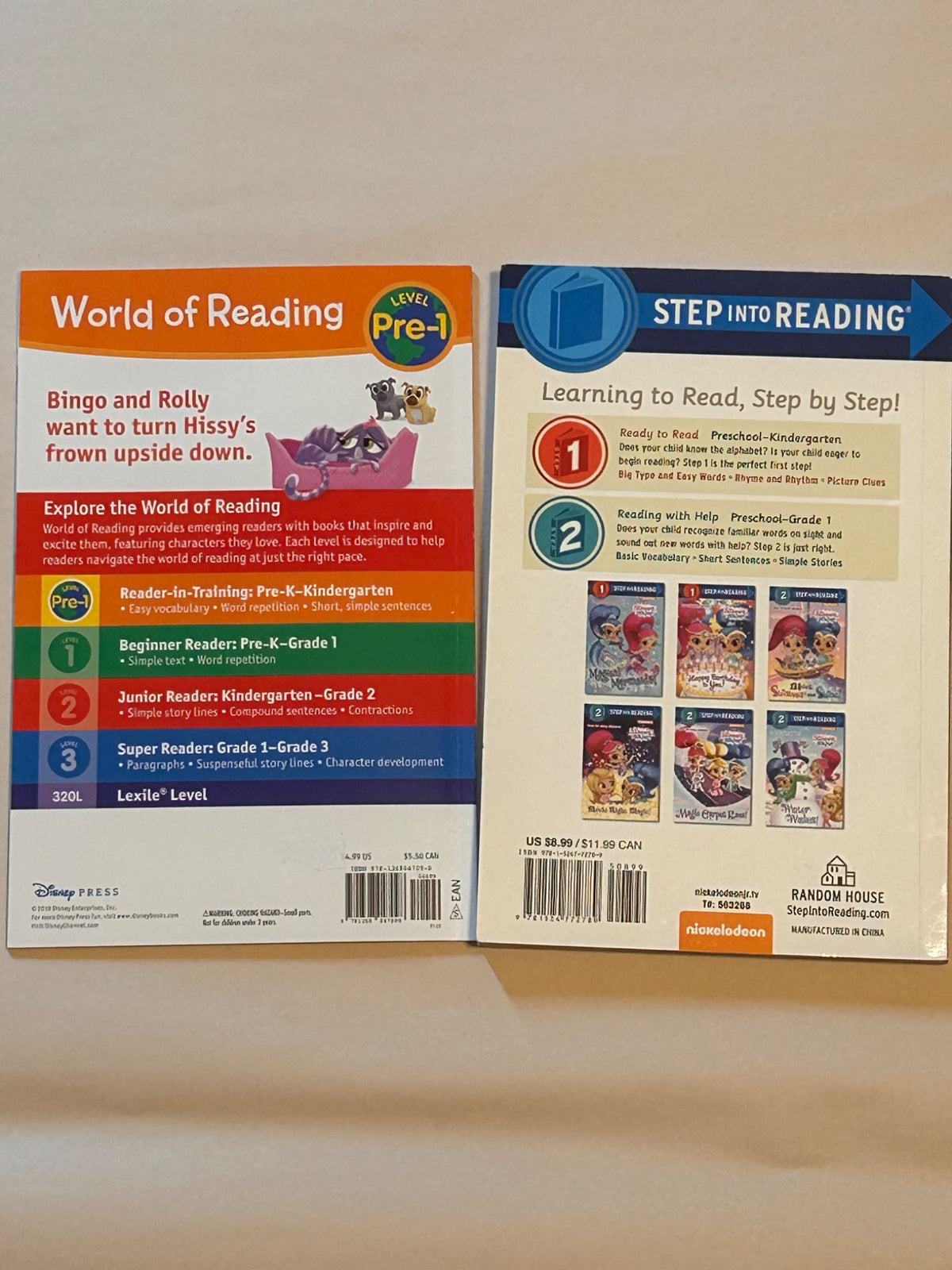 Early reading books
