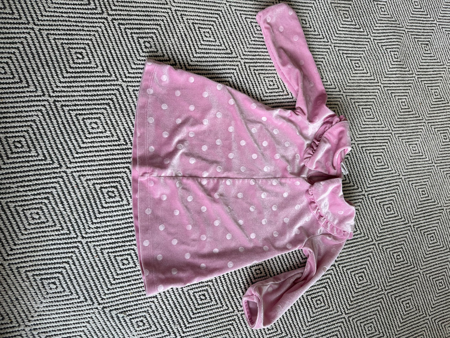 HM velvet collard dress , Kids 18 Month (12-18M)