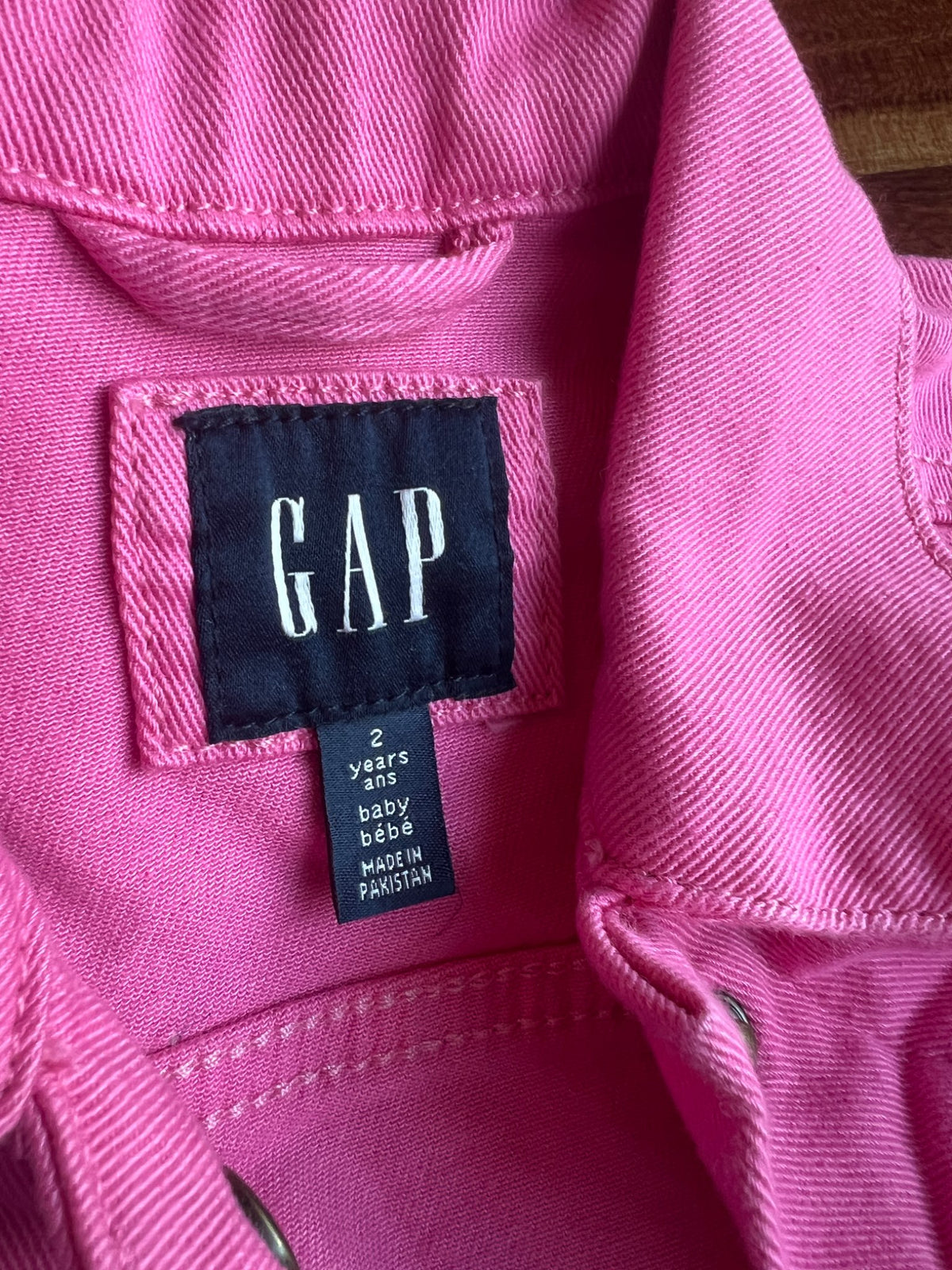 Pink Heart Jean Jacket (2T) BNWT, Kids 2T