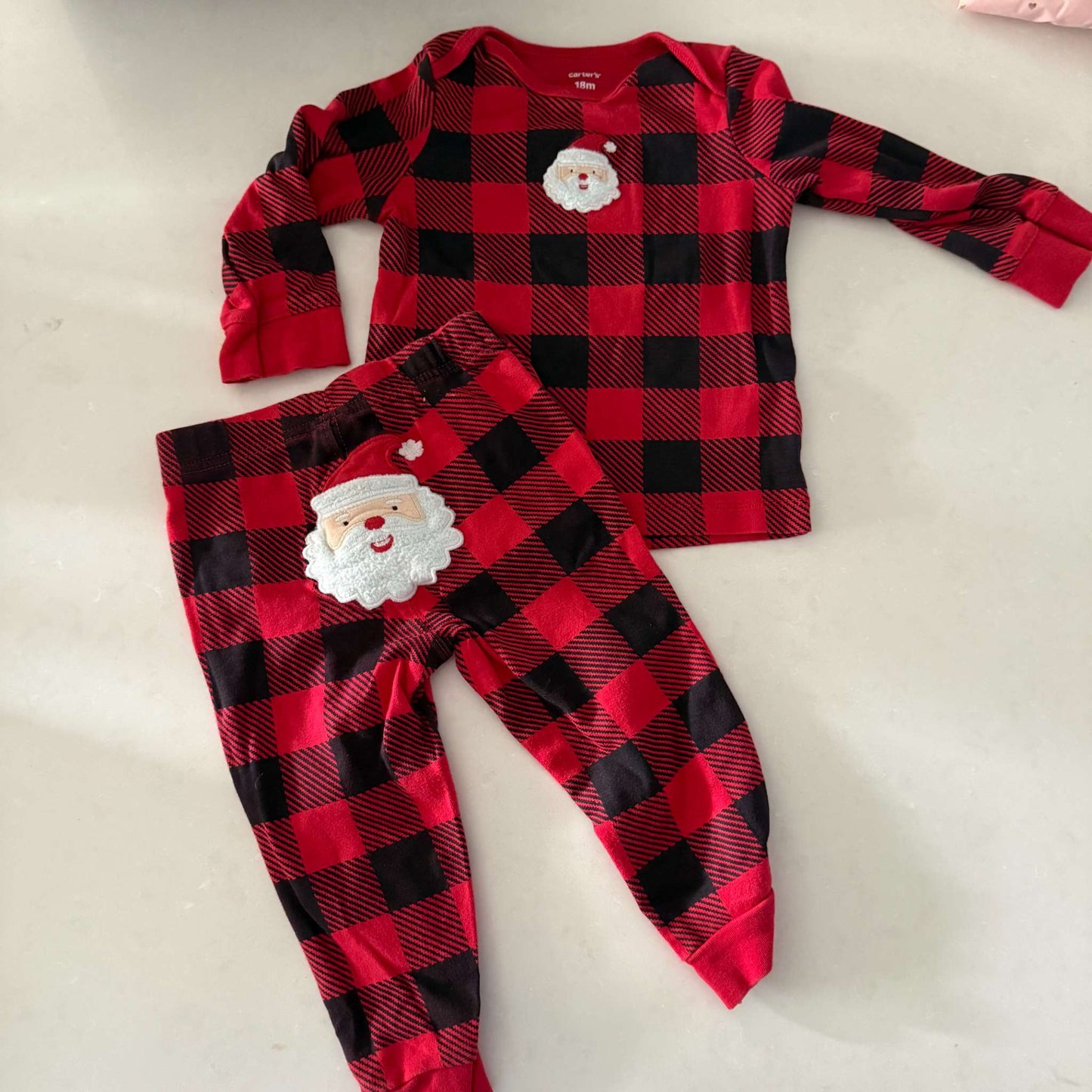 Carters Christmas Pajamas, Kids 18 Month (12-18M)
