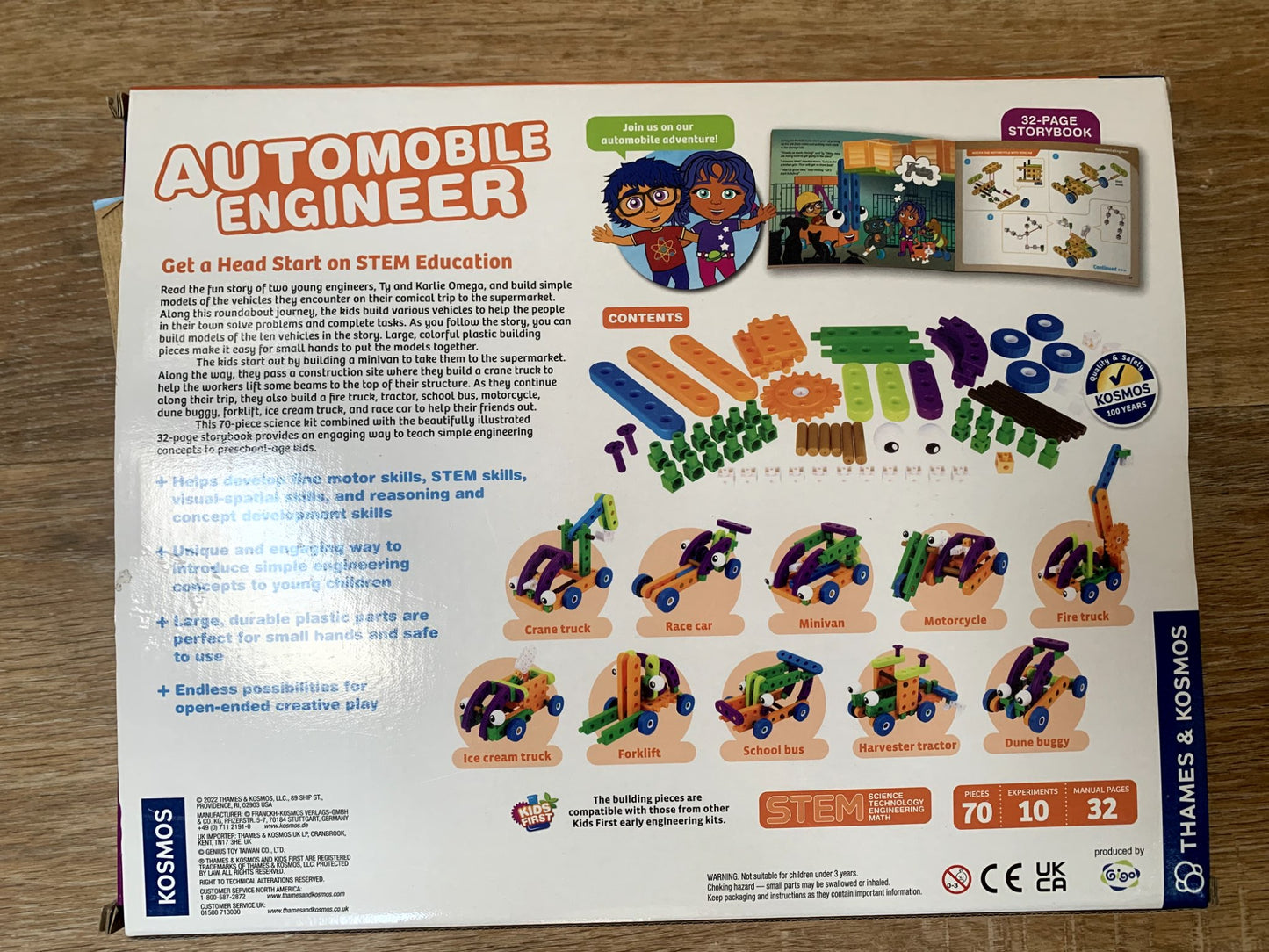 Kids First Automobile Engineer- STEM Experiment kit