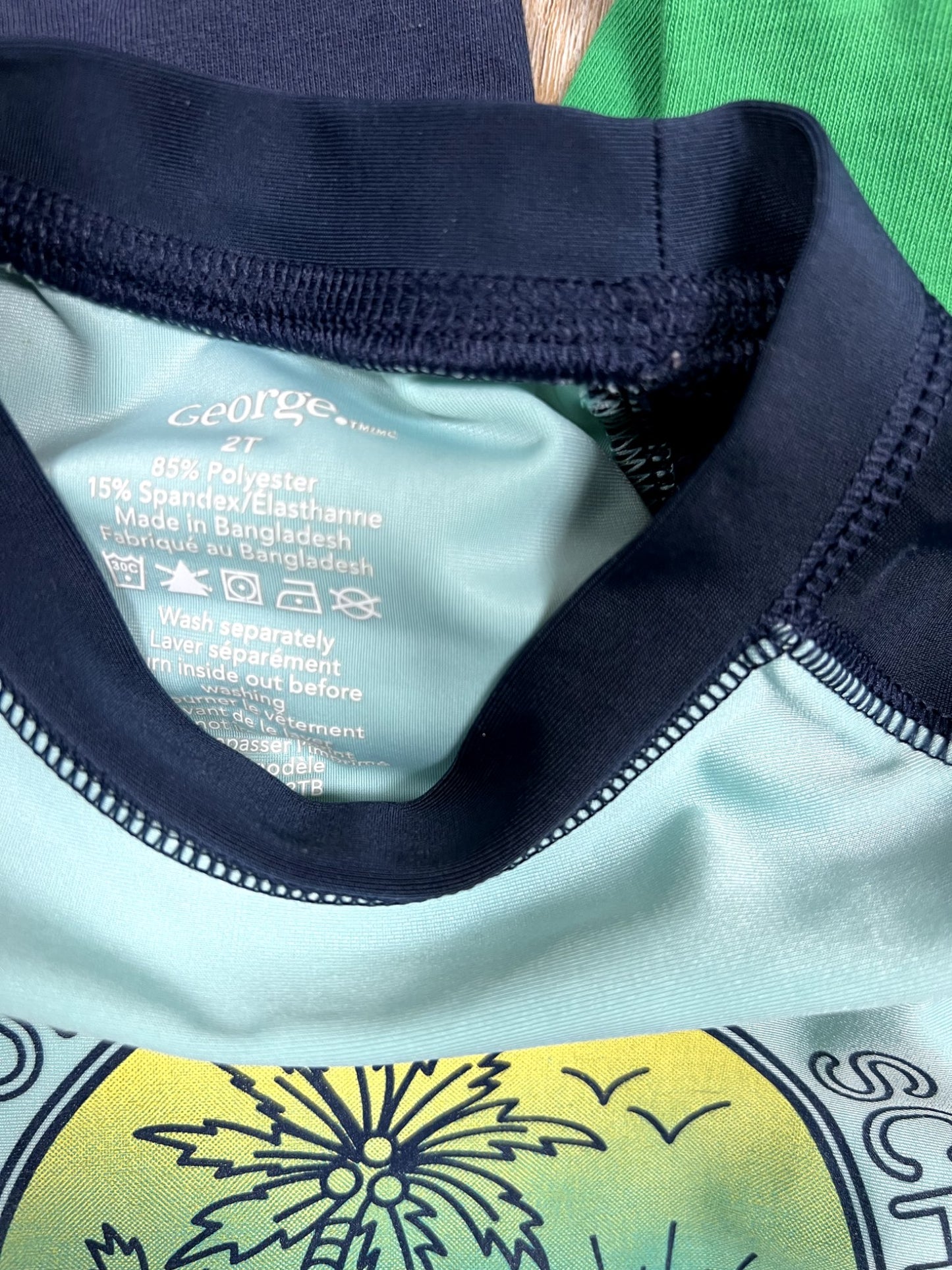 BUNDLE: 2T shirts and swim shirt, Kids 2T