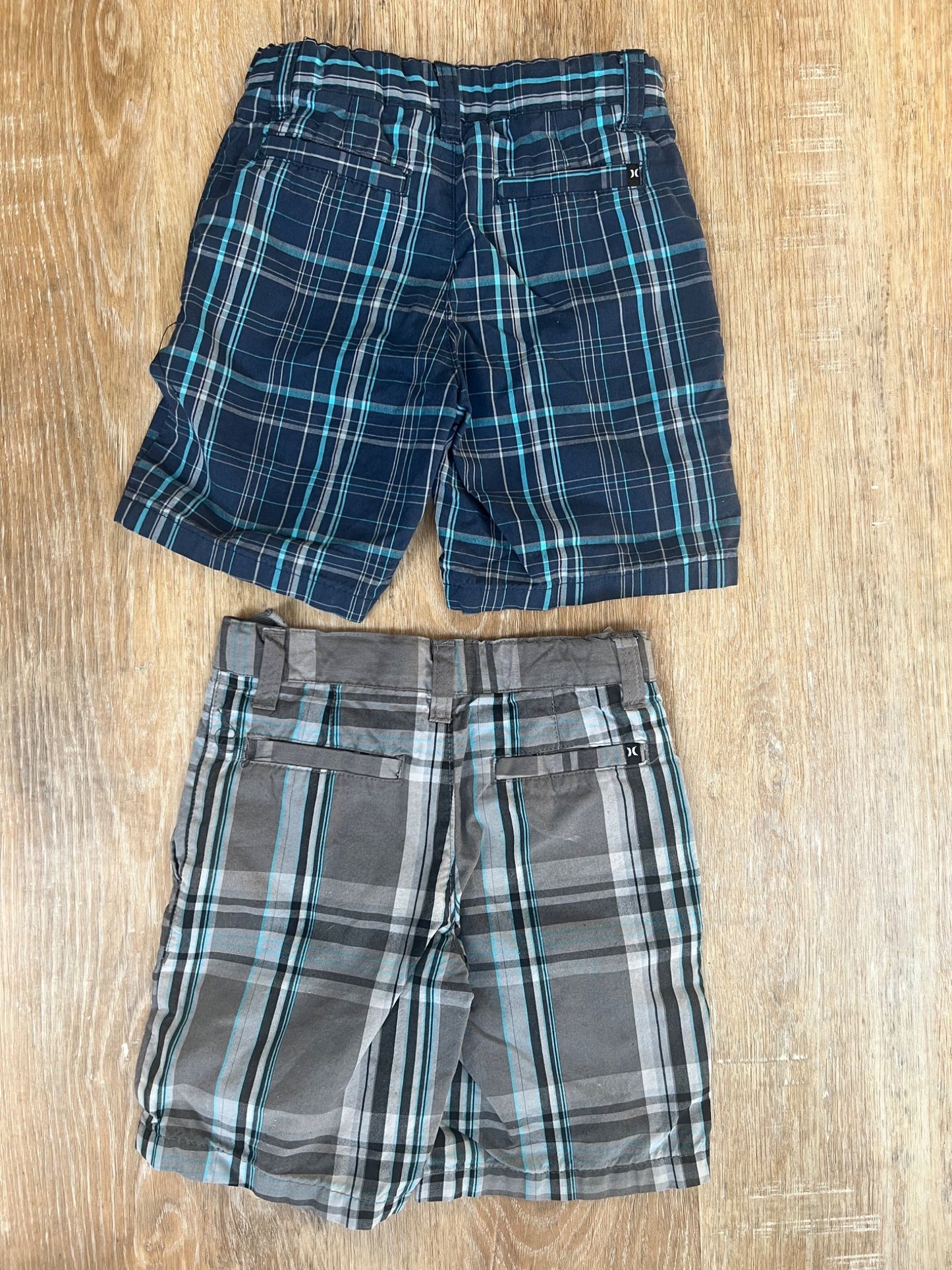 2 Pairs Hurley Shorts - 4T, Kids 4/4T