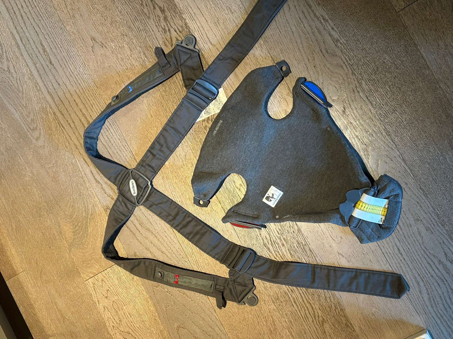 Newborn BabyBjorn Baby Carrier Mini (3D Jersey, dark grey)
