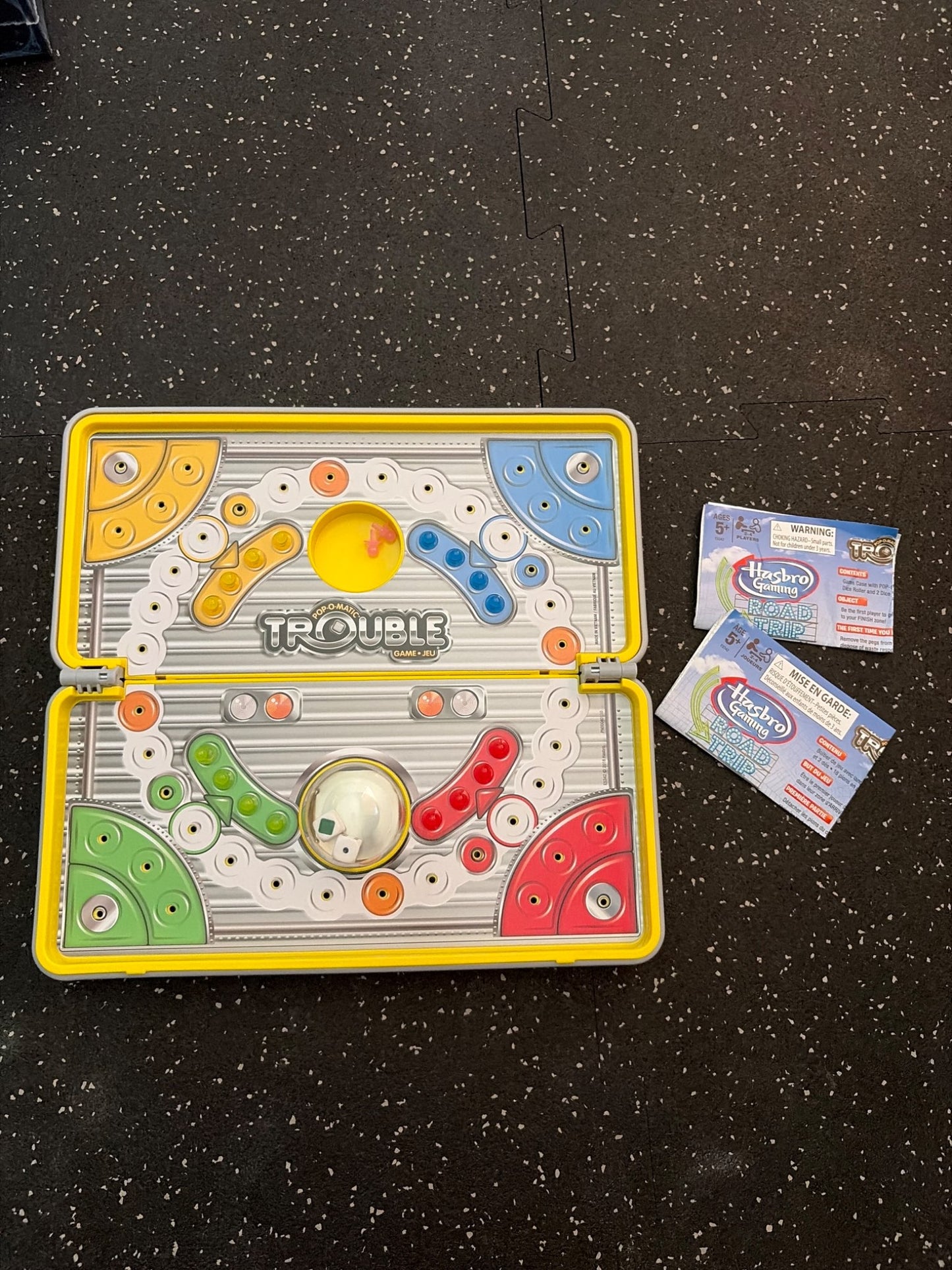 Travel Trouble board game