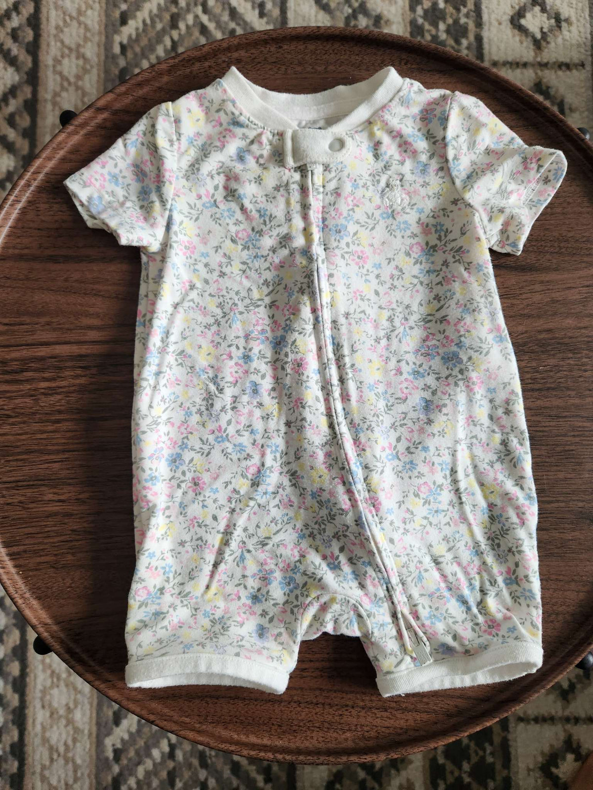 Baby Gap Floral Romper 0-3m, Kids 3 Month (0-3M)