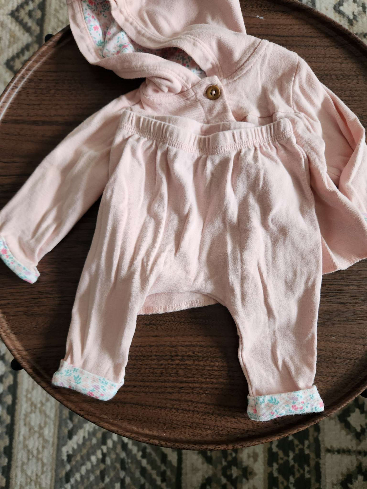 Carter's Pink 3m Set, Kids 3 Month (0-3M)