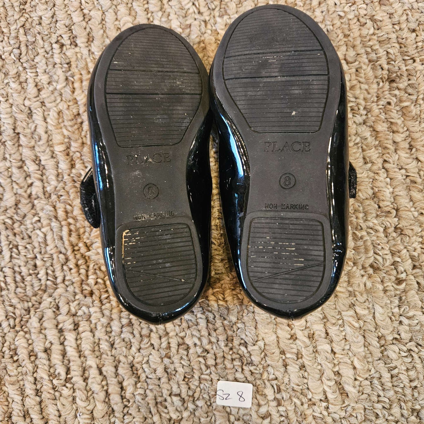 Girls black dresses shoes size 8, Shoes 8 (Toddler:2-4yr)