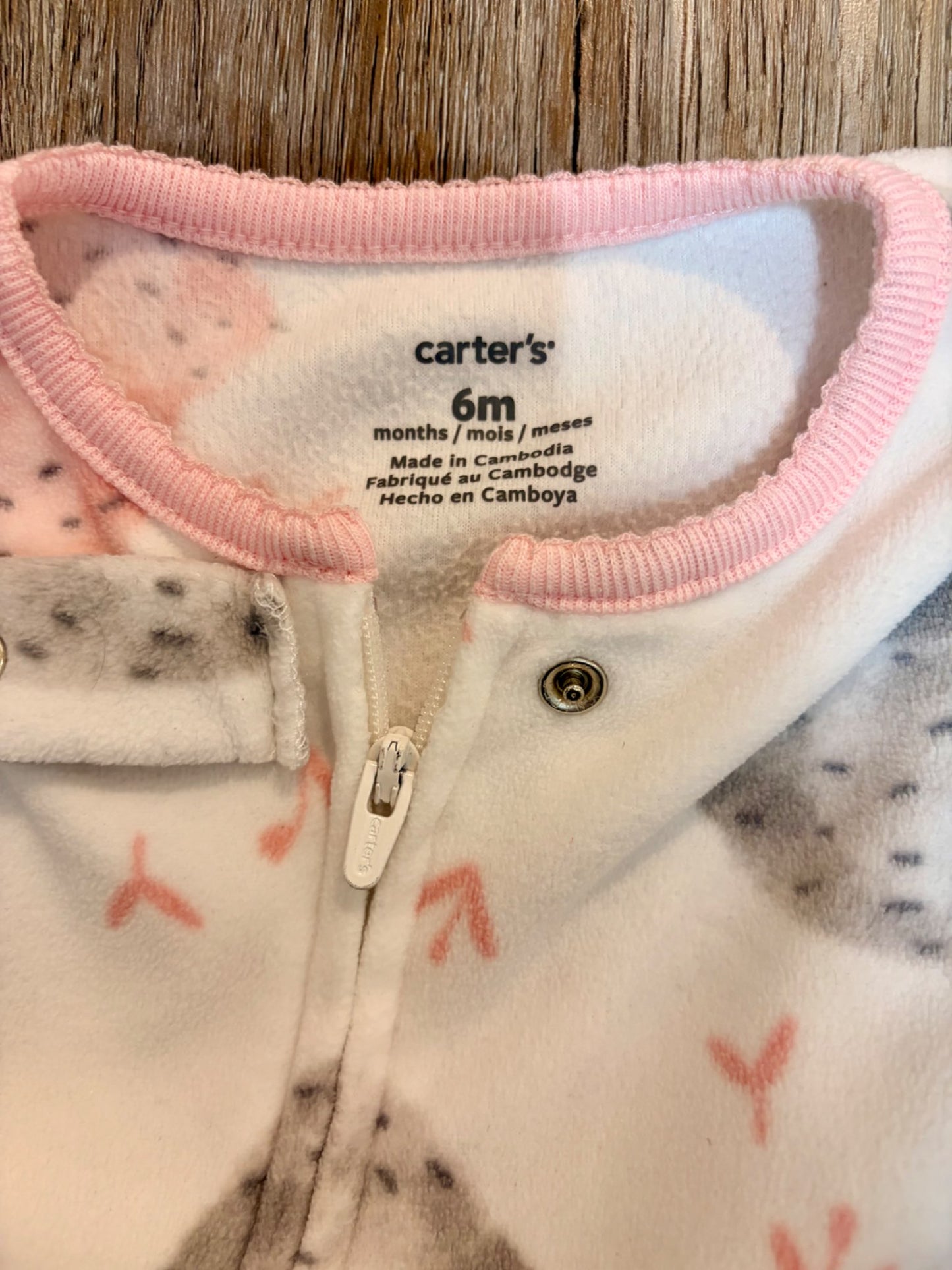 Fleece Sleeper, Kids 6 Month (3-6M)