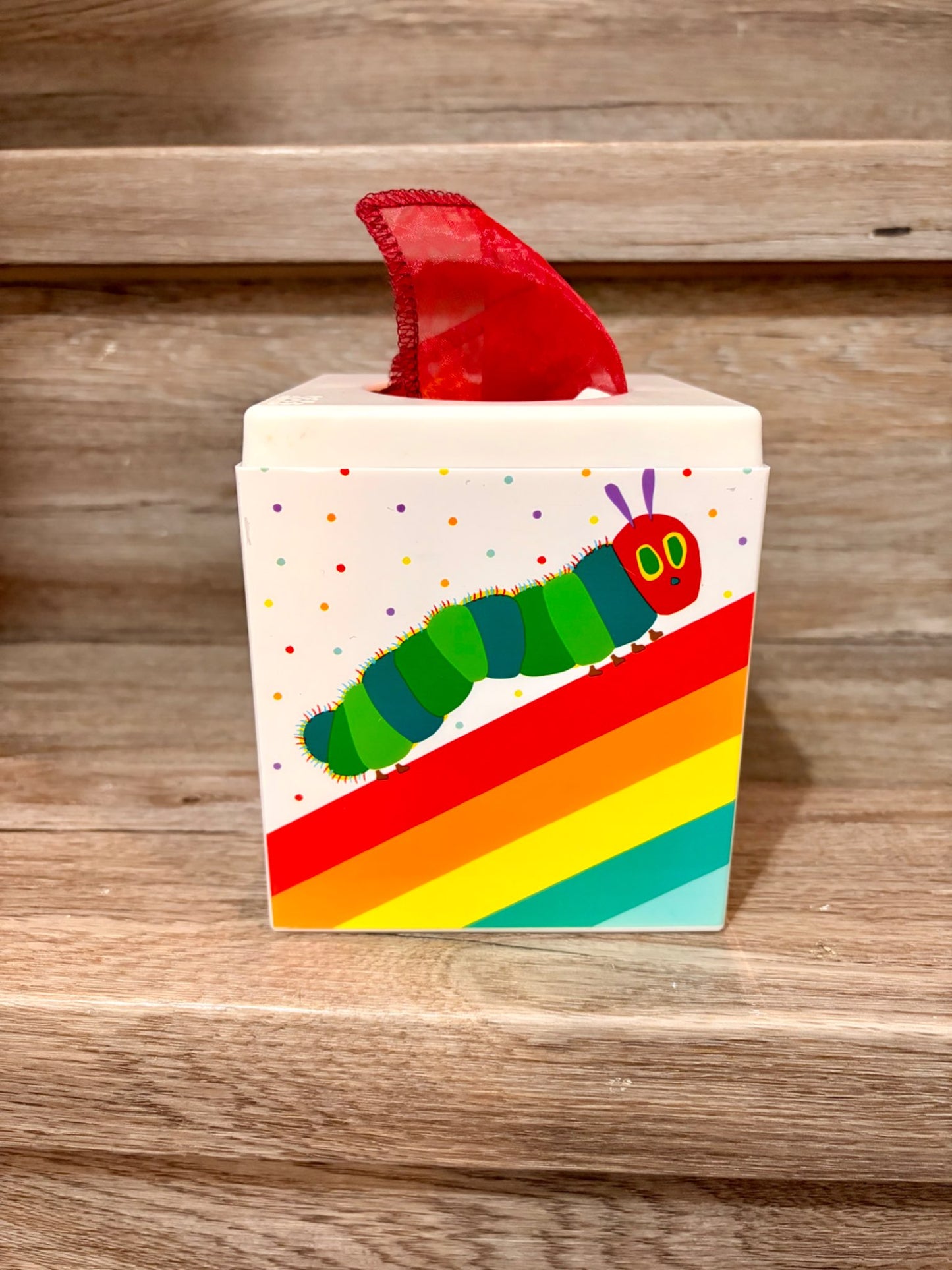 Hungry Caterpillar Tissue Box