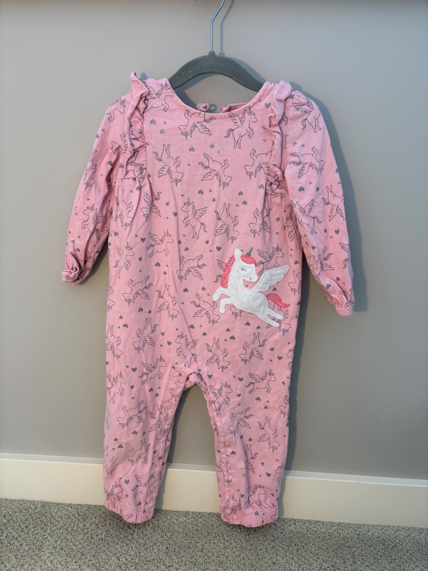 Unicorn romper Carter’s 24 months , Kids 24 Month (18-24M)