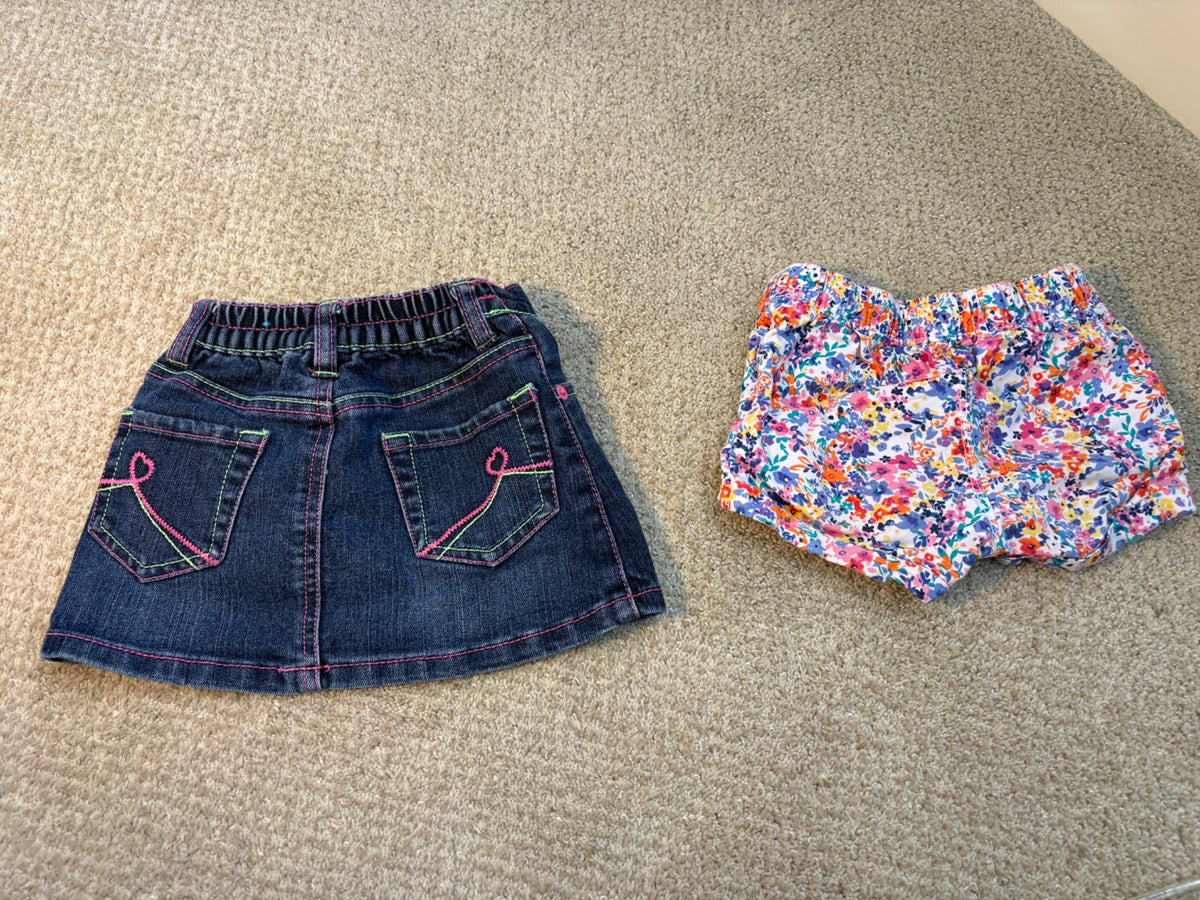 3T skort and short bundle , Kids 3T