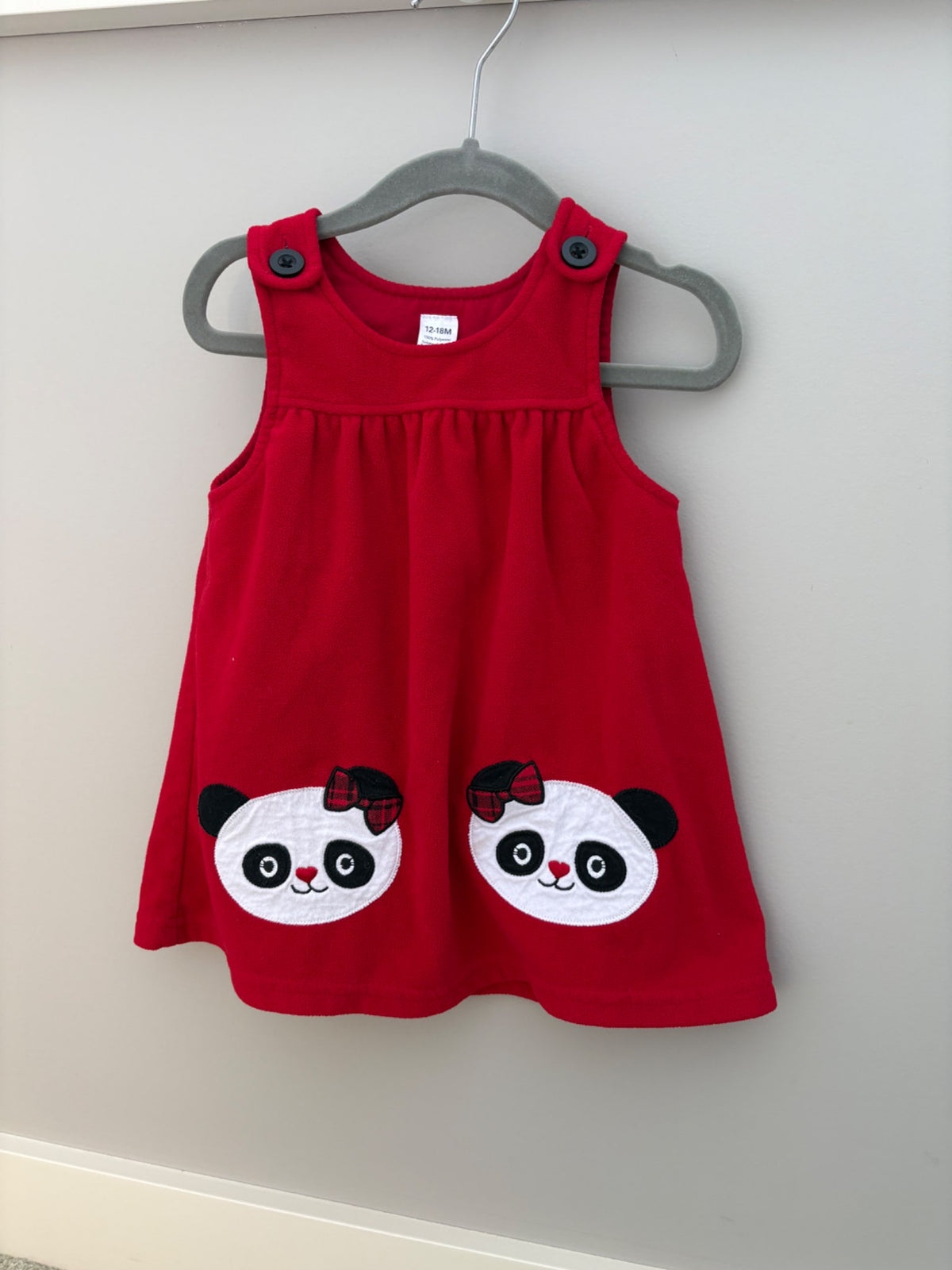 12-18 month soft overall jumper dress , Kids 18 Month (12-18M)