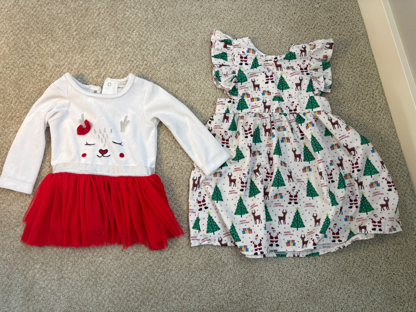 Christmas dress bundle 12-18 months, Kids 18 Month (12-18M)