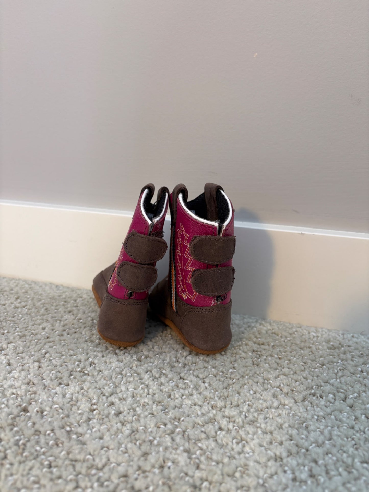 Newborn cowboy boots the cutest for stampede , Shoes 0 (Baby: 0-12 mth)