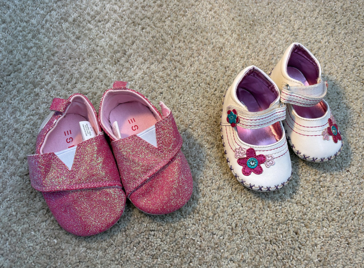 Baby shoe bundle sparkle esprit and flowers, Shoes 2 (Baby: 0-12 mth)