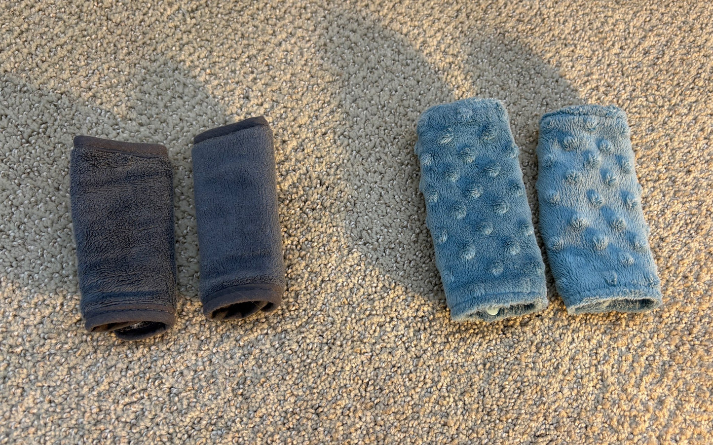 Car seat strap covers
