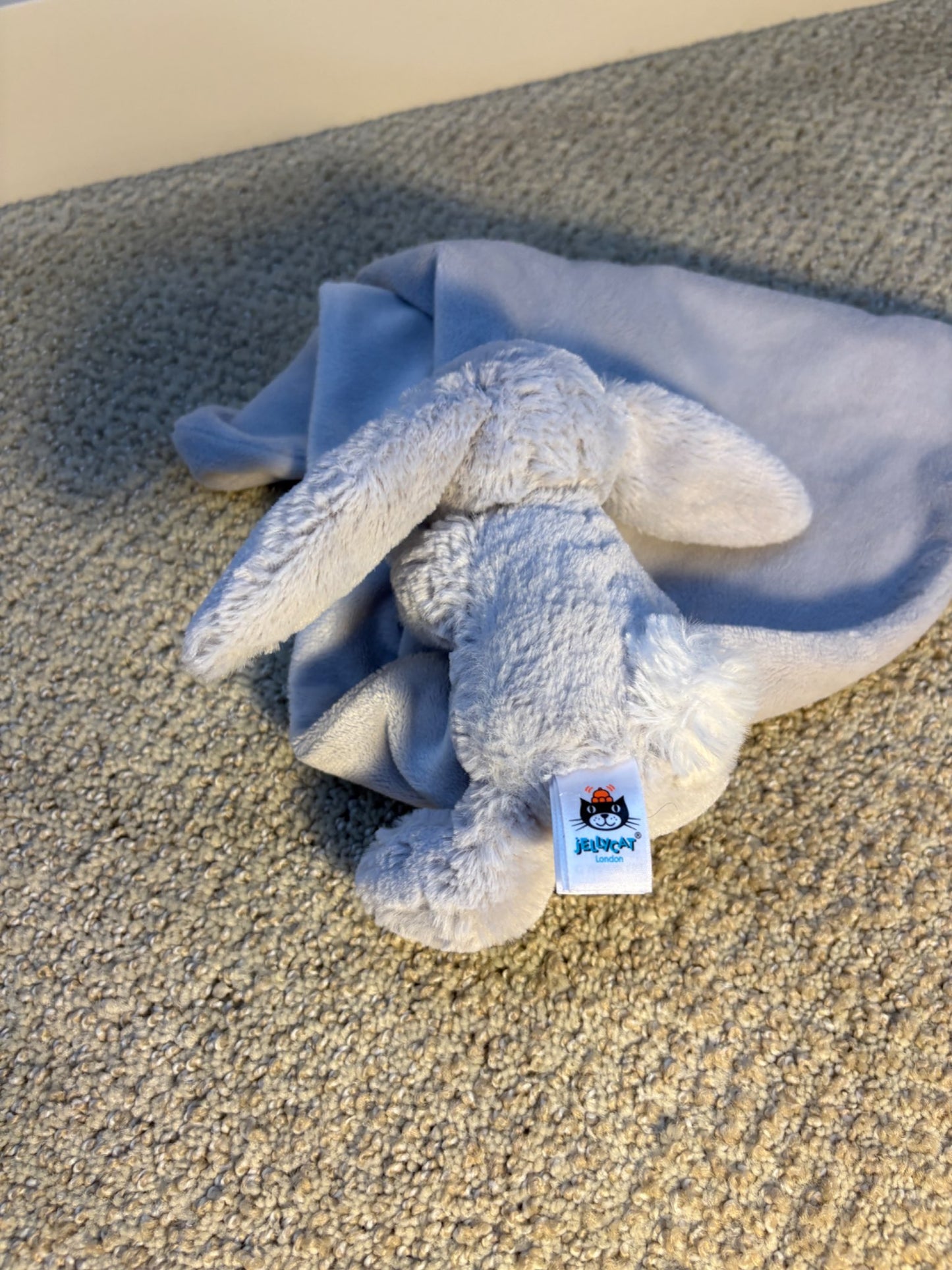 Jellycat lovey blanket bunny