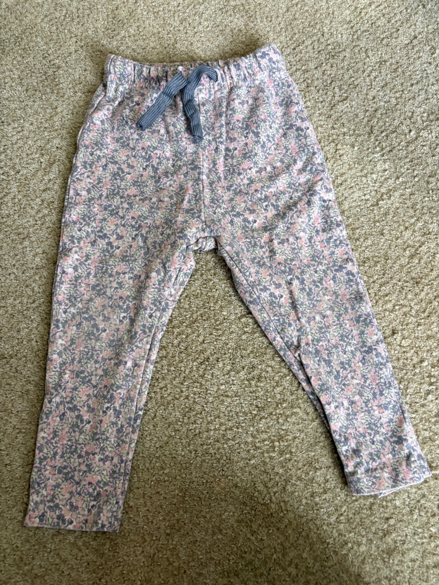 Soft floral cozy pants 24m, Kids 24 Month (18-24M)