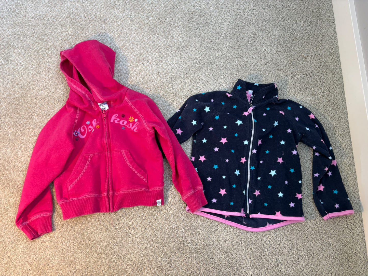 Zip up sweater bundle 4T, Kids 4/4T
