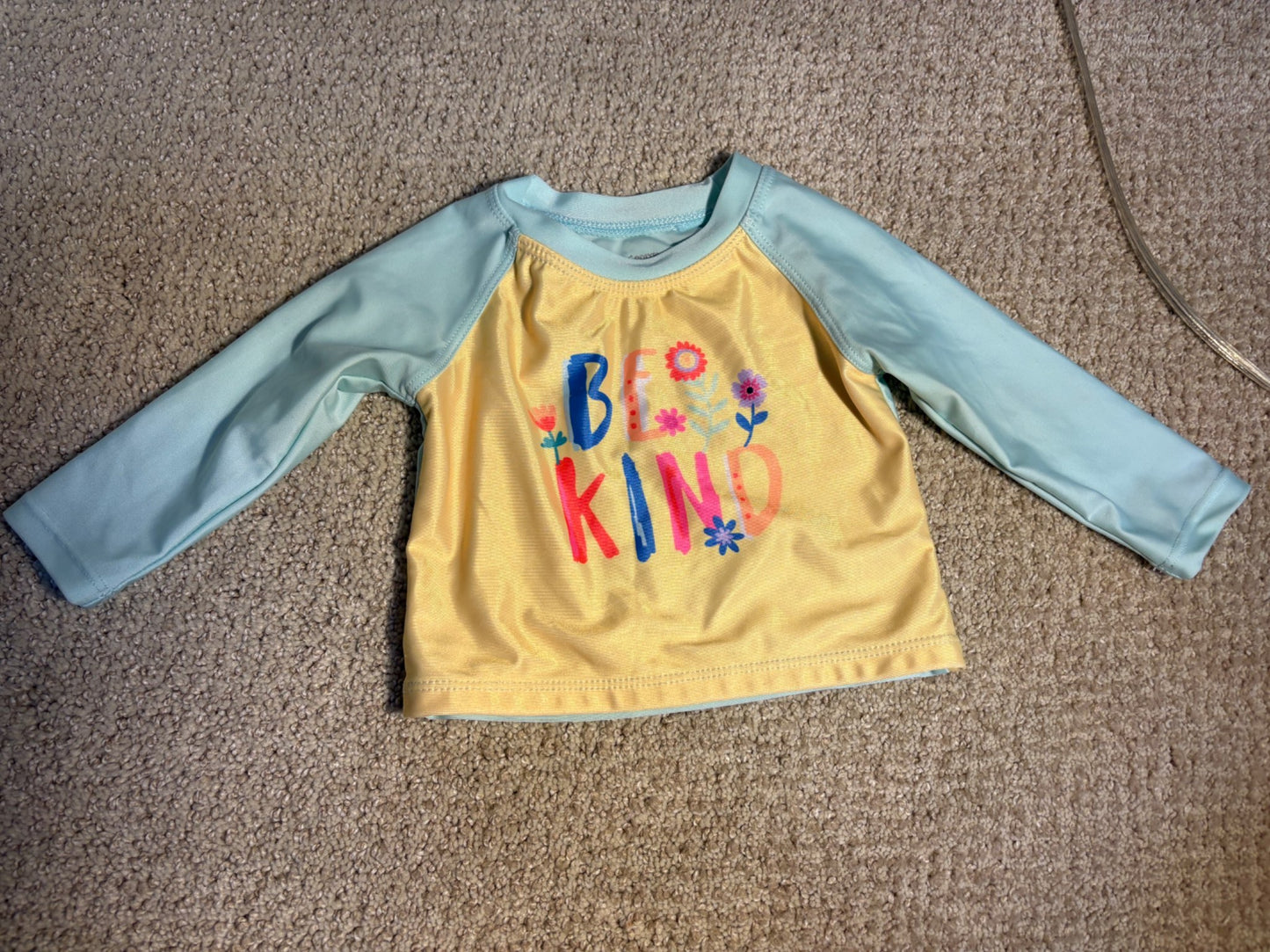 Be kind swim shirt 6-12 months , Kids 12 Month (9-12M)