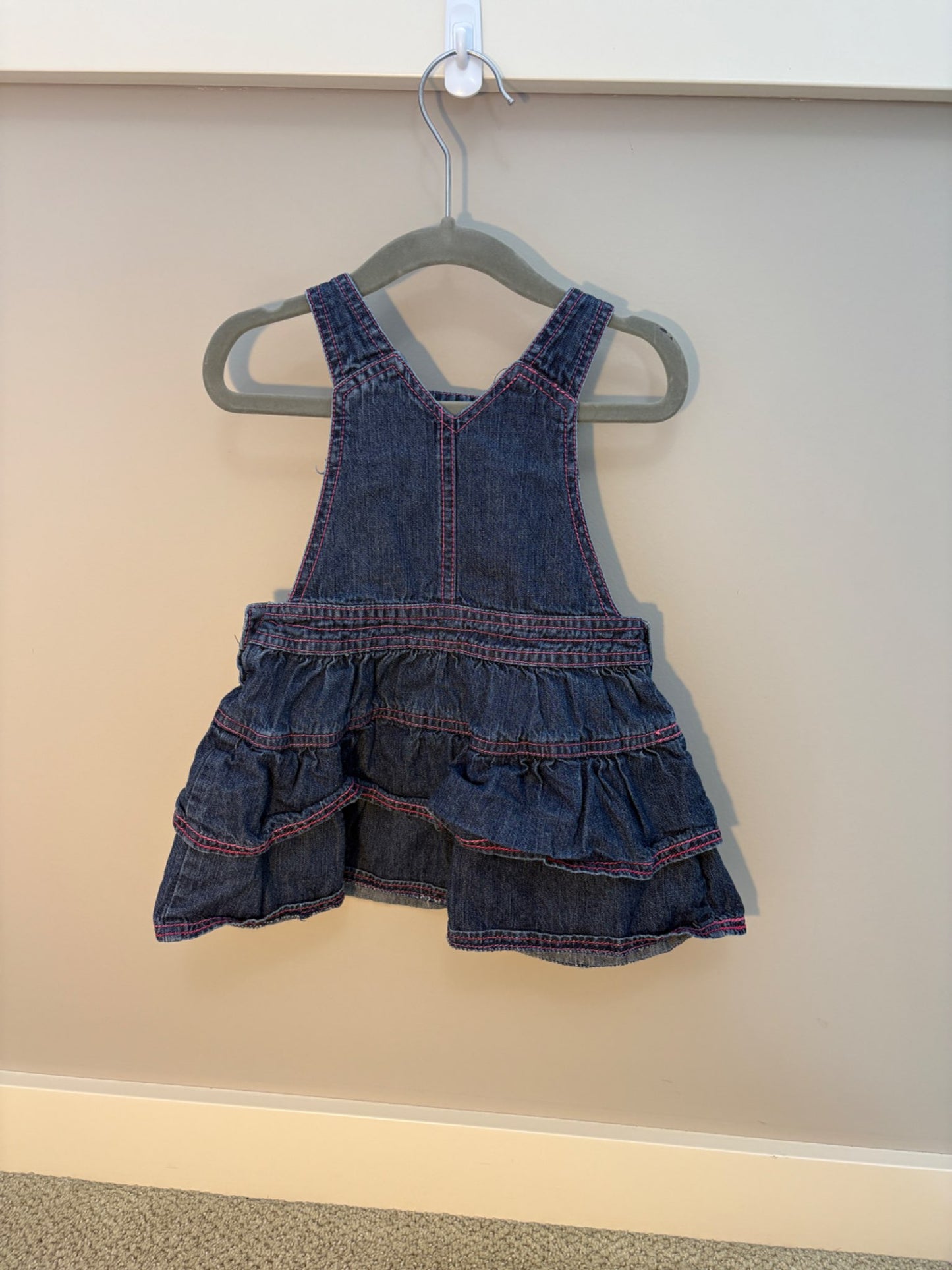 Minnie overall Jean dress 12-18 months, Kids 18 Month (12-18M)