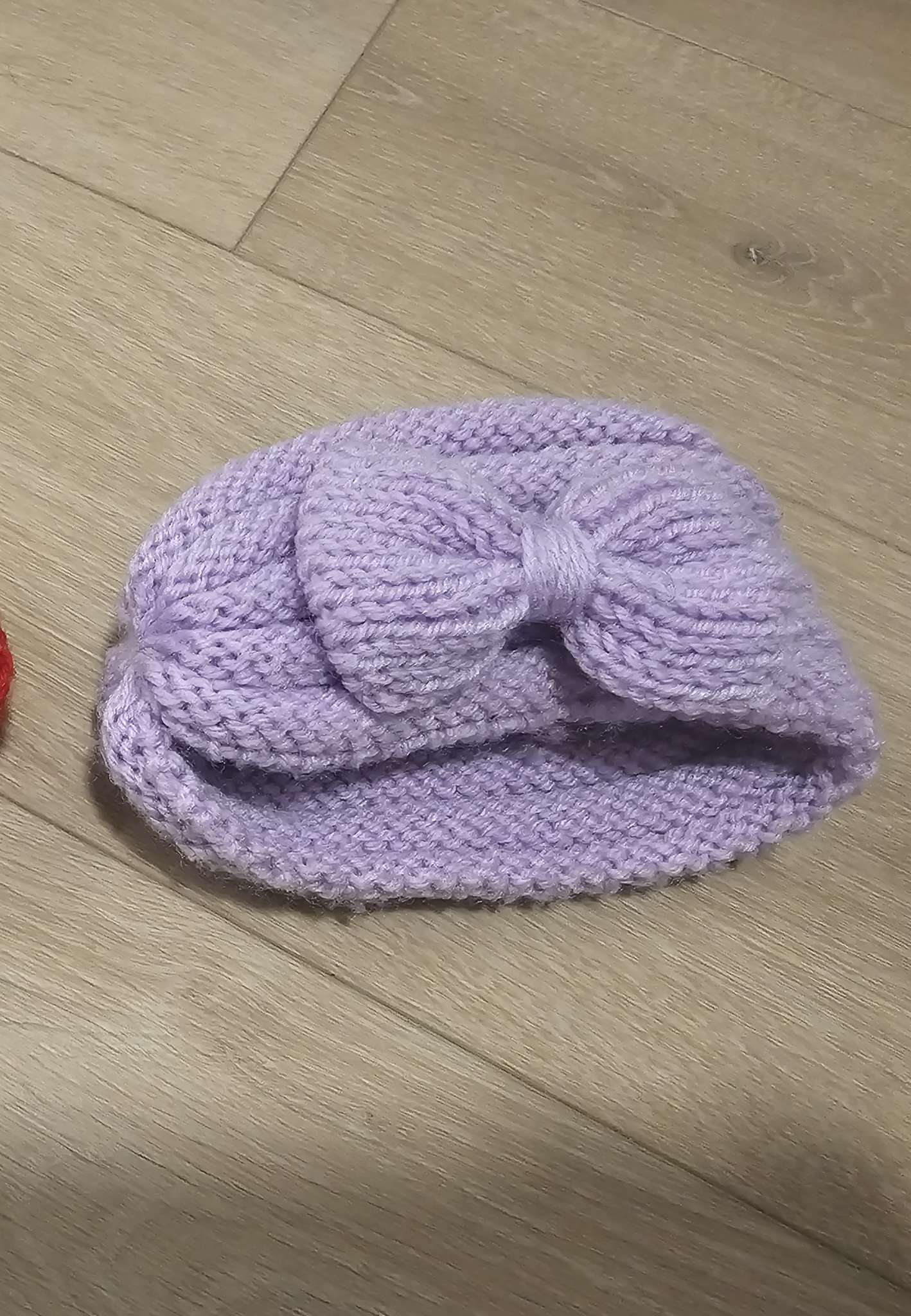 Baby Autumn/Winter Bow Knitted Hats Two