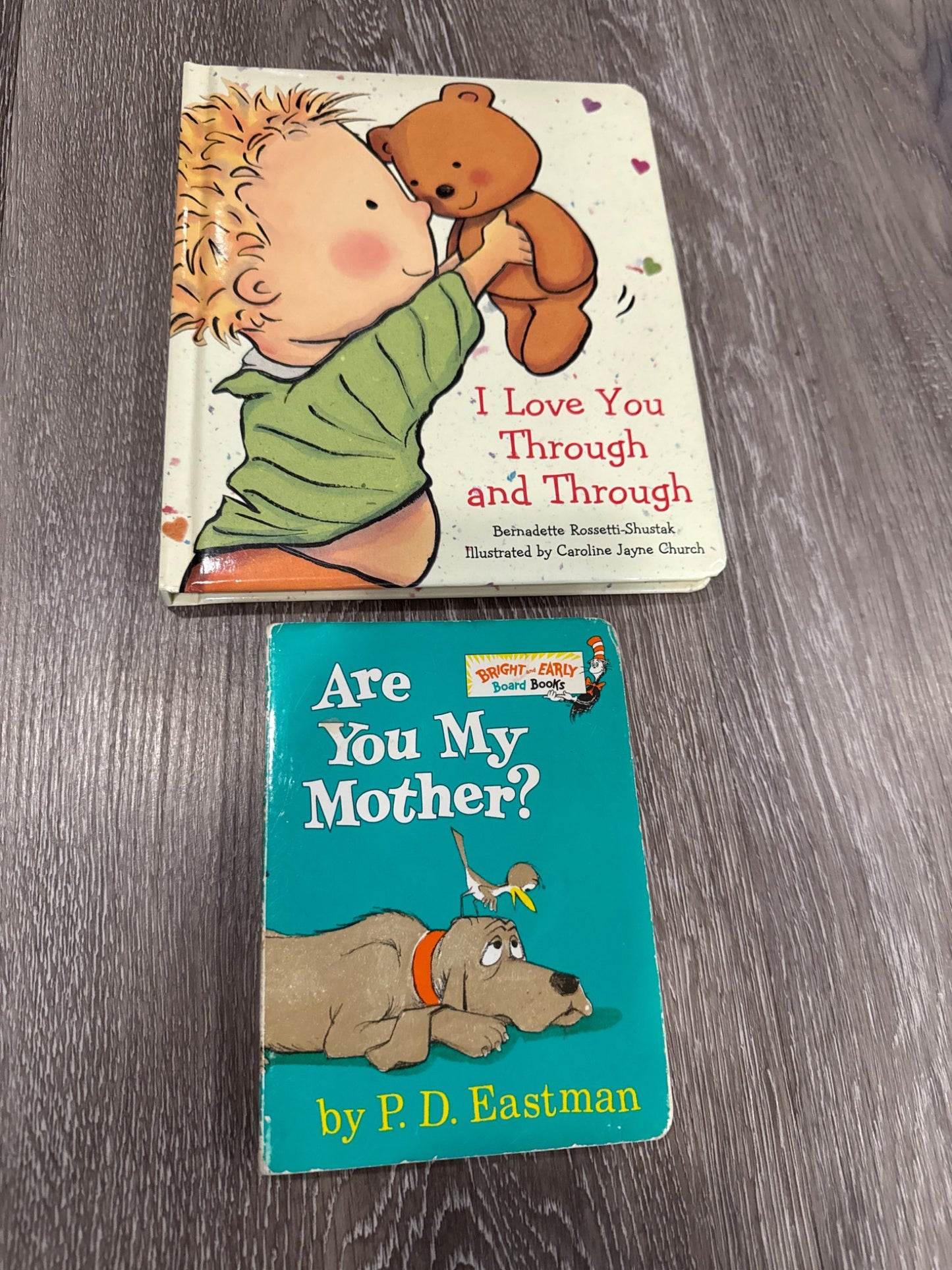 Book combination- Are you my Mother? and I Love You Through and Through