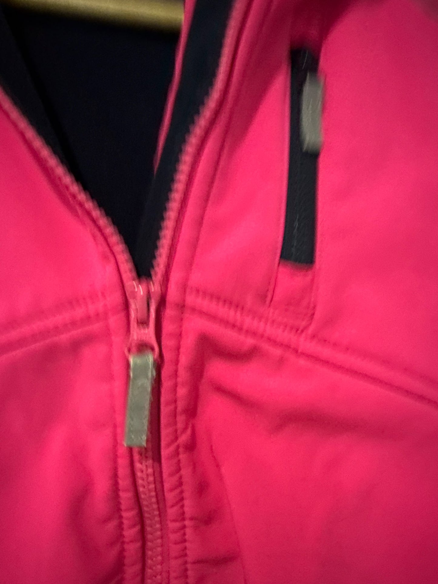 Bright pink George Fall or Spring Girls’ jacket, Kids 7 & 8 (small)