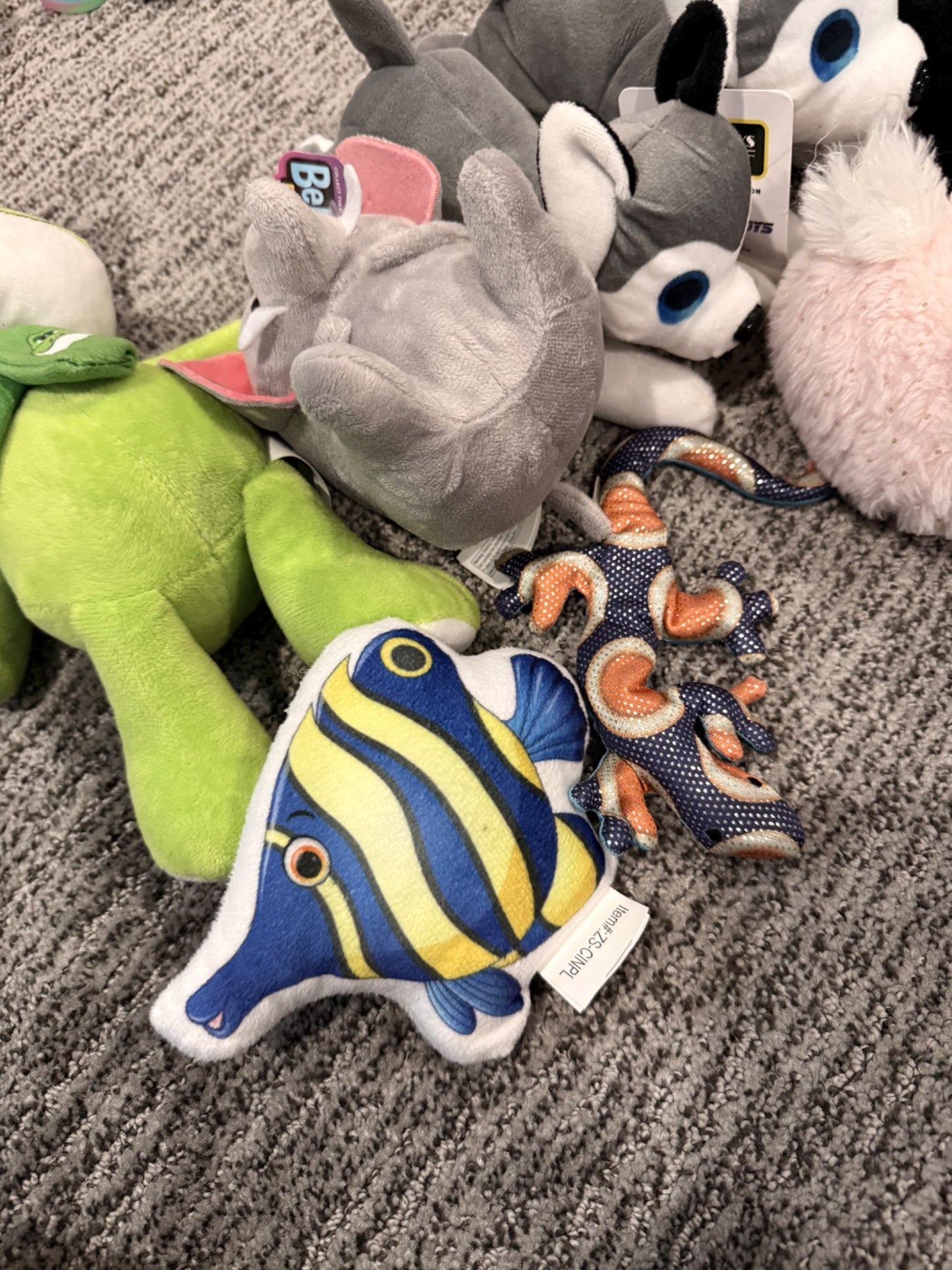 Set of 9 Random Plush