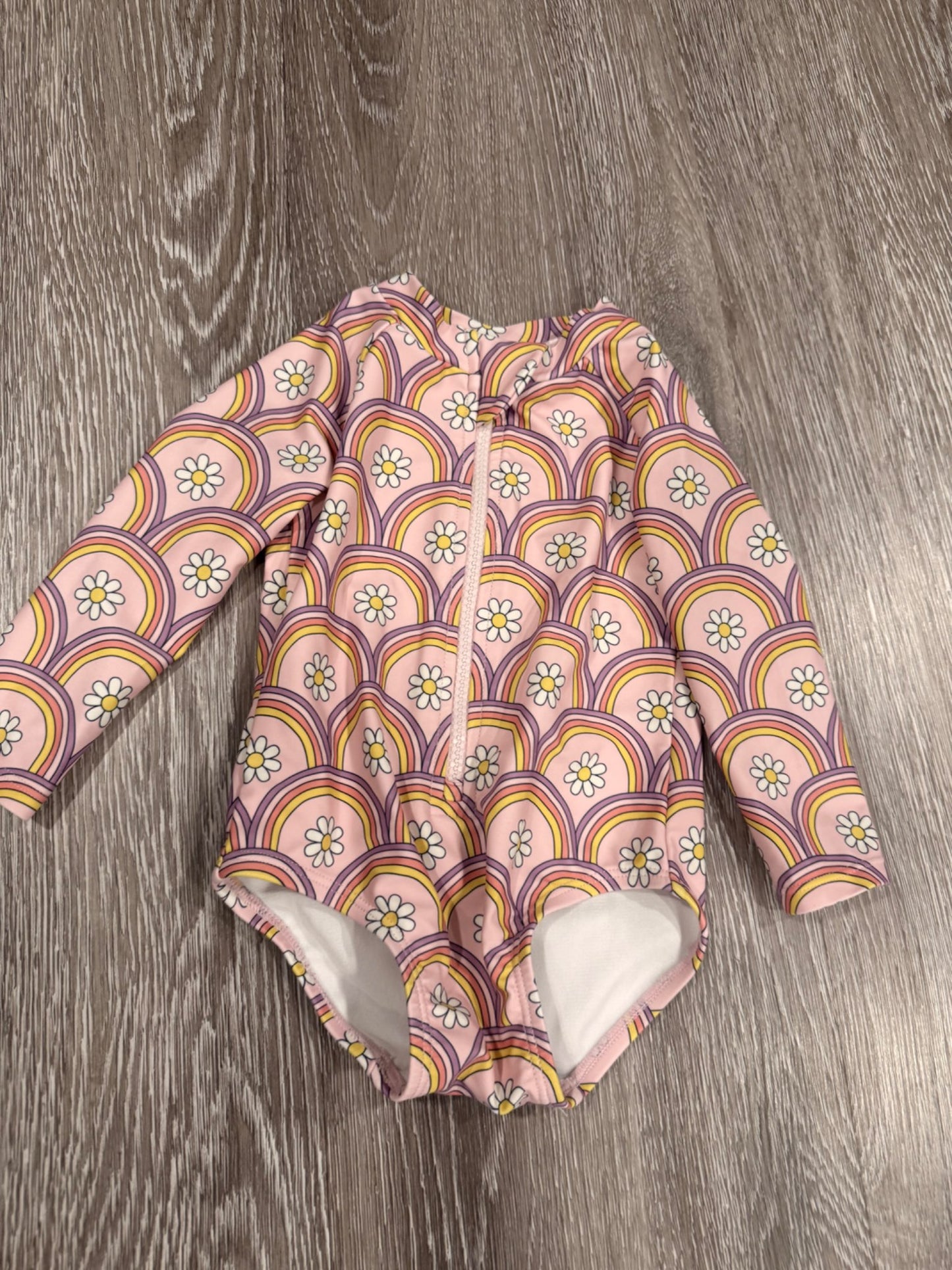 Swimwear- rainbow and daisy, Kids 12 Month (9-12M)