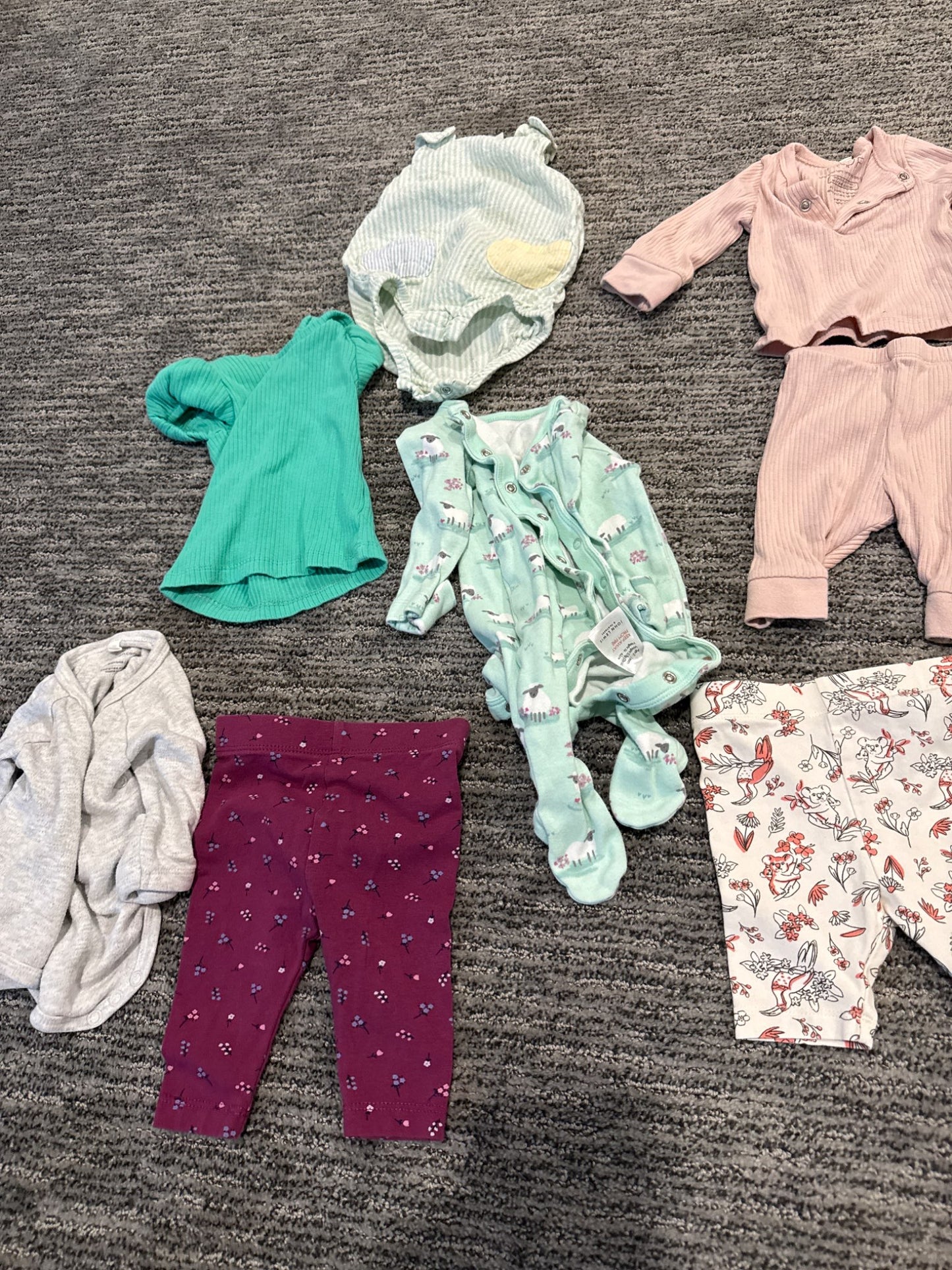 0-3 months girls mixed bundle, Kids 3 Month (0-3M)