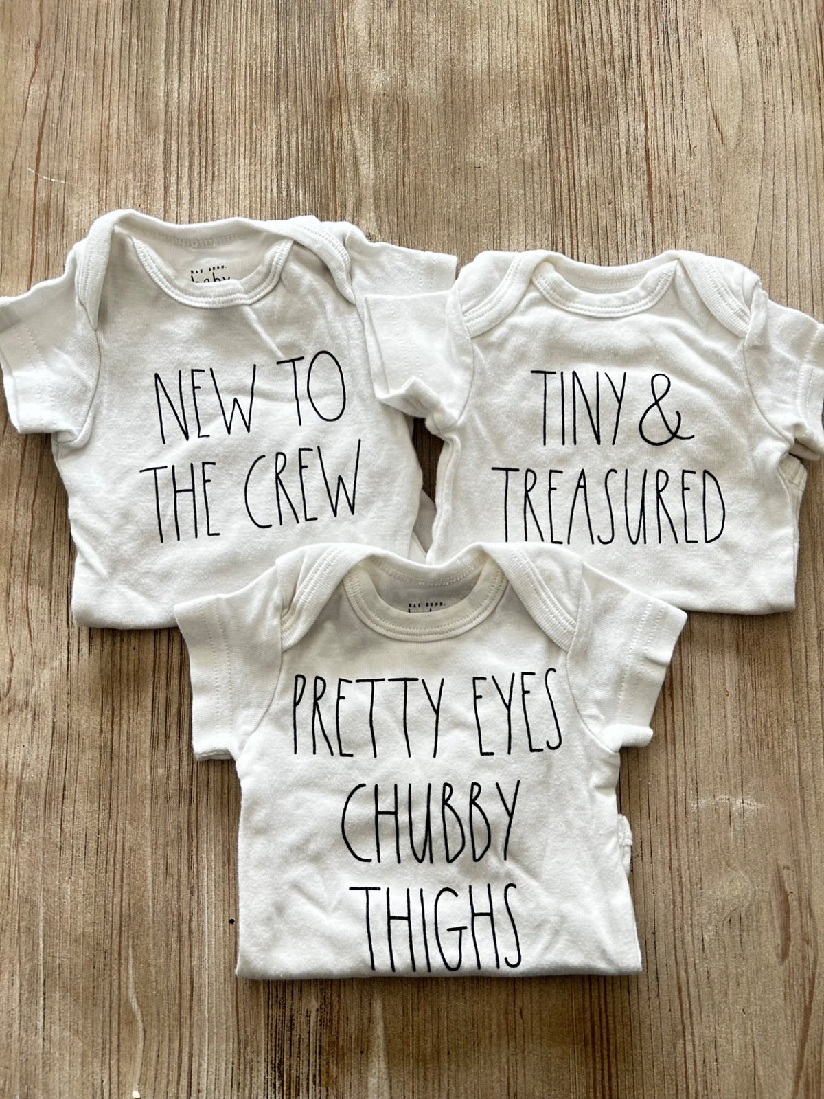 Rae Dunn onesies, Kids 3 Month (0-3M)